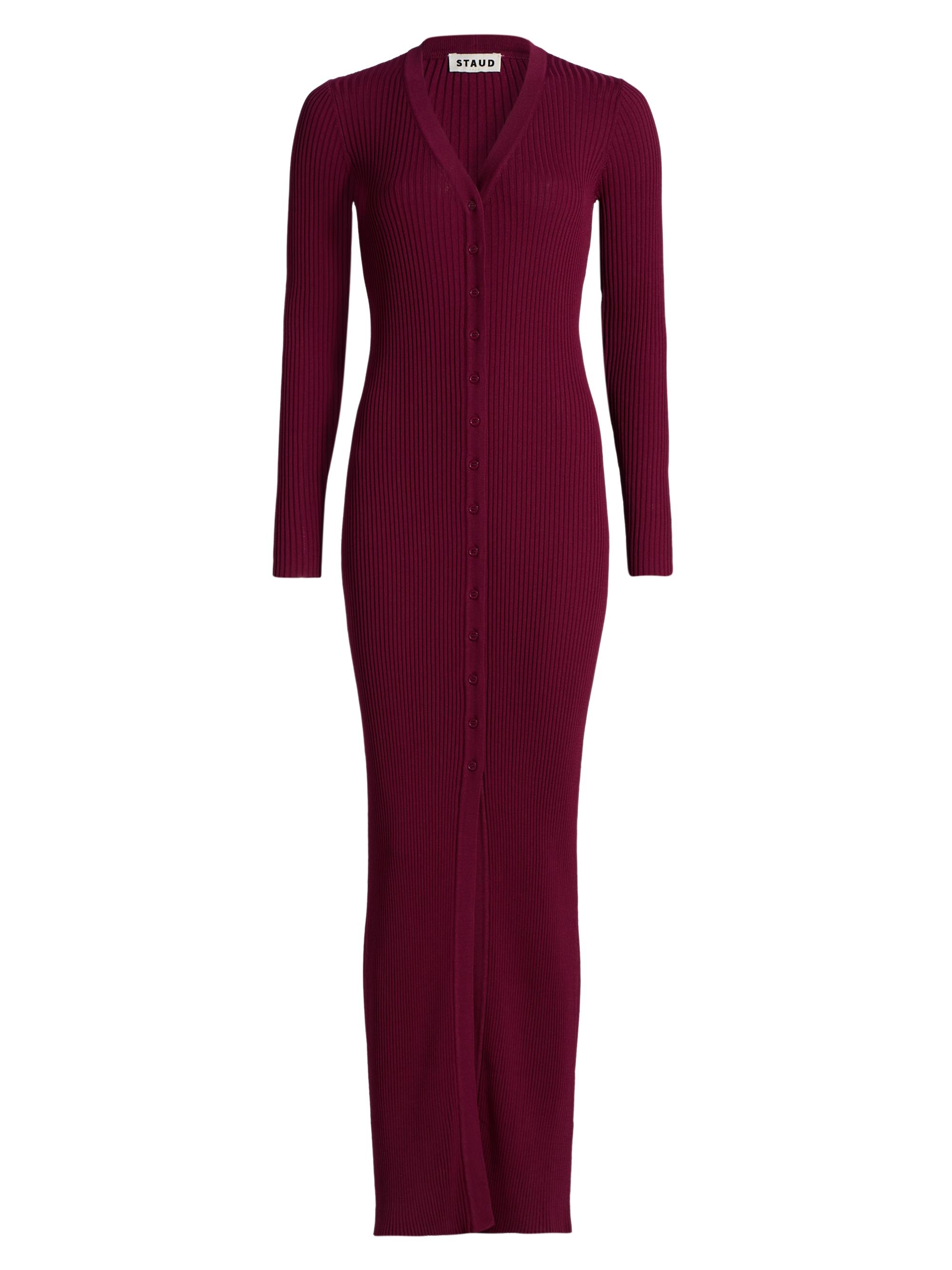 Staud Hawthorne Bell-Sleeve Maxi Dress | Saks Fifth Avenue