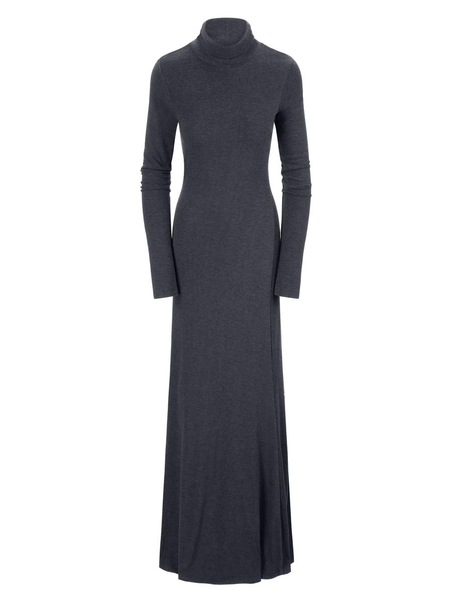 STAUD, Vanya Dress in Charcoal, Size XL