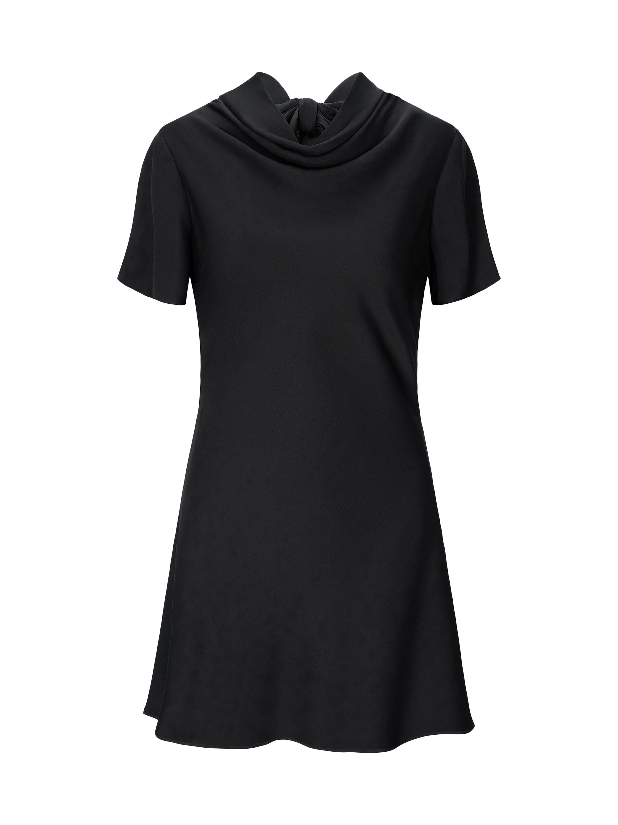 Staud Women's Iris Stretch Silk Minidress - Black