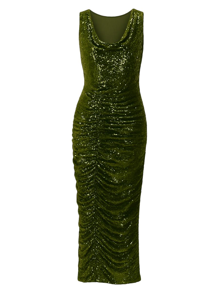PatBO Bossa Sequined Sheath Midi-Dress | Saks Fifth Avenue