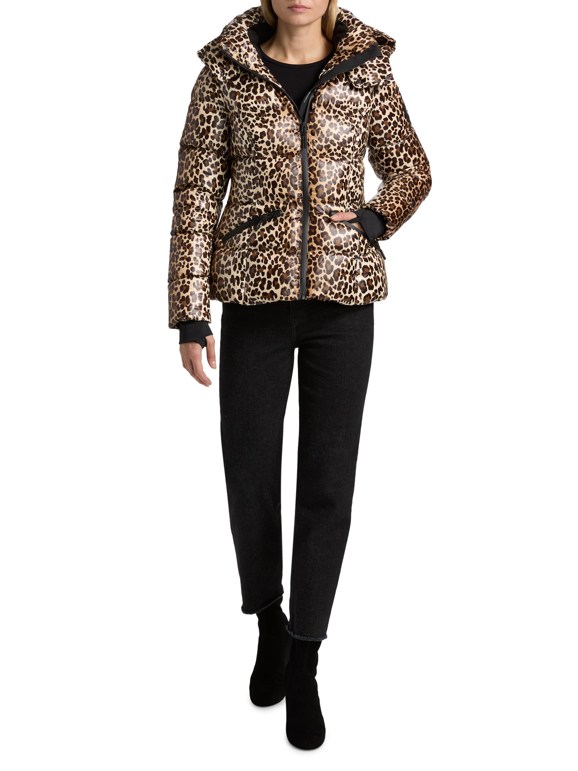 Mackage | Cheetah | Women's Cheryl Cheetah Down Puffer Jacket_