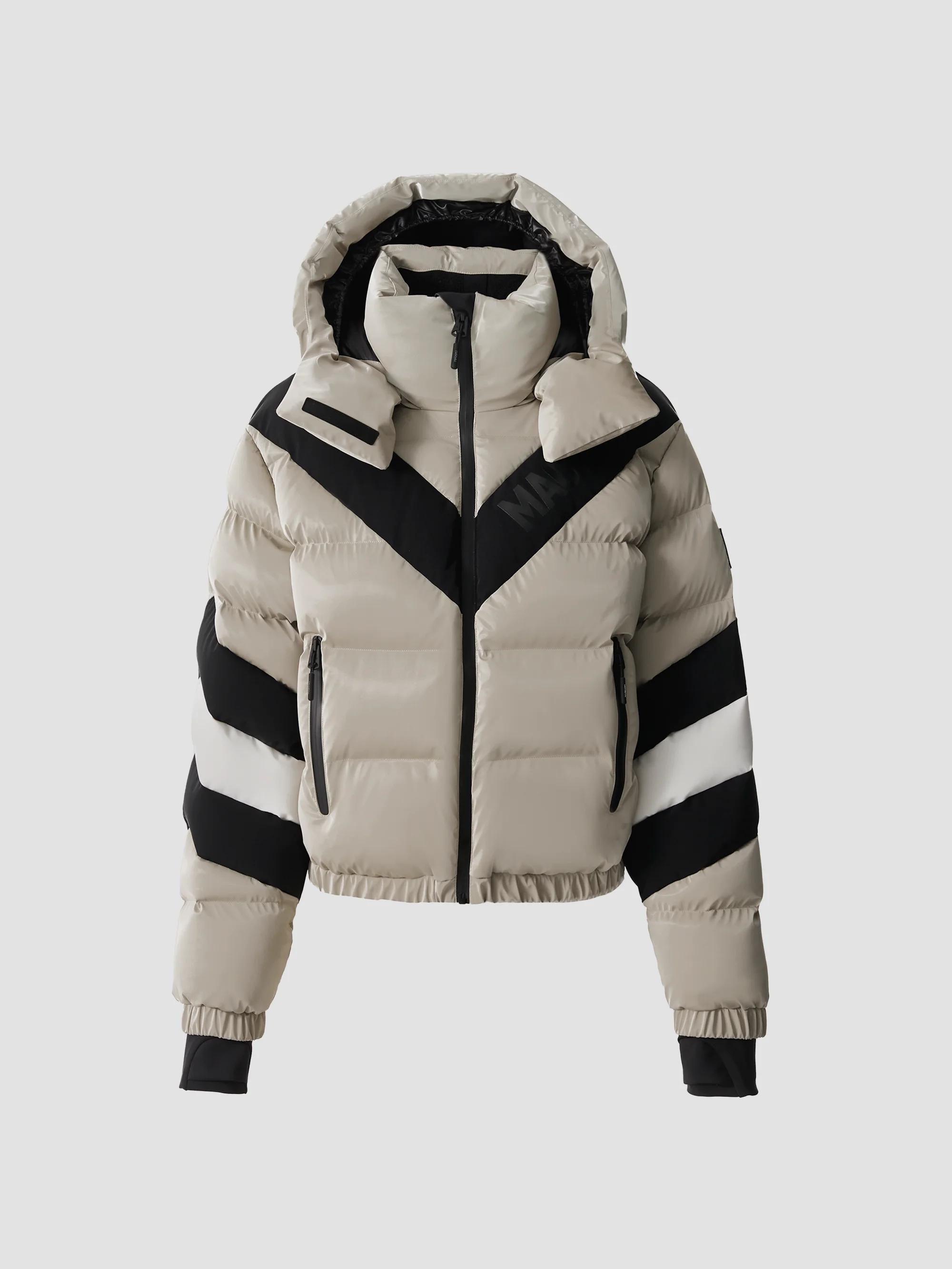 Mackage Women's Kairi Glo Puffer Jacket - Taupe - Size XXL