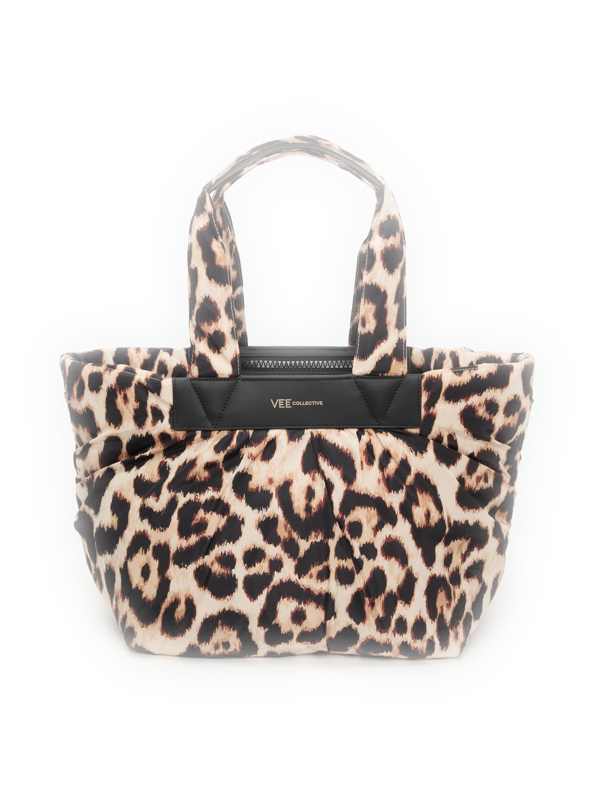 Vee Collective Women's Caba Line  Printed Tote Bag - Leopard