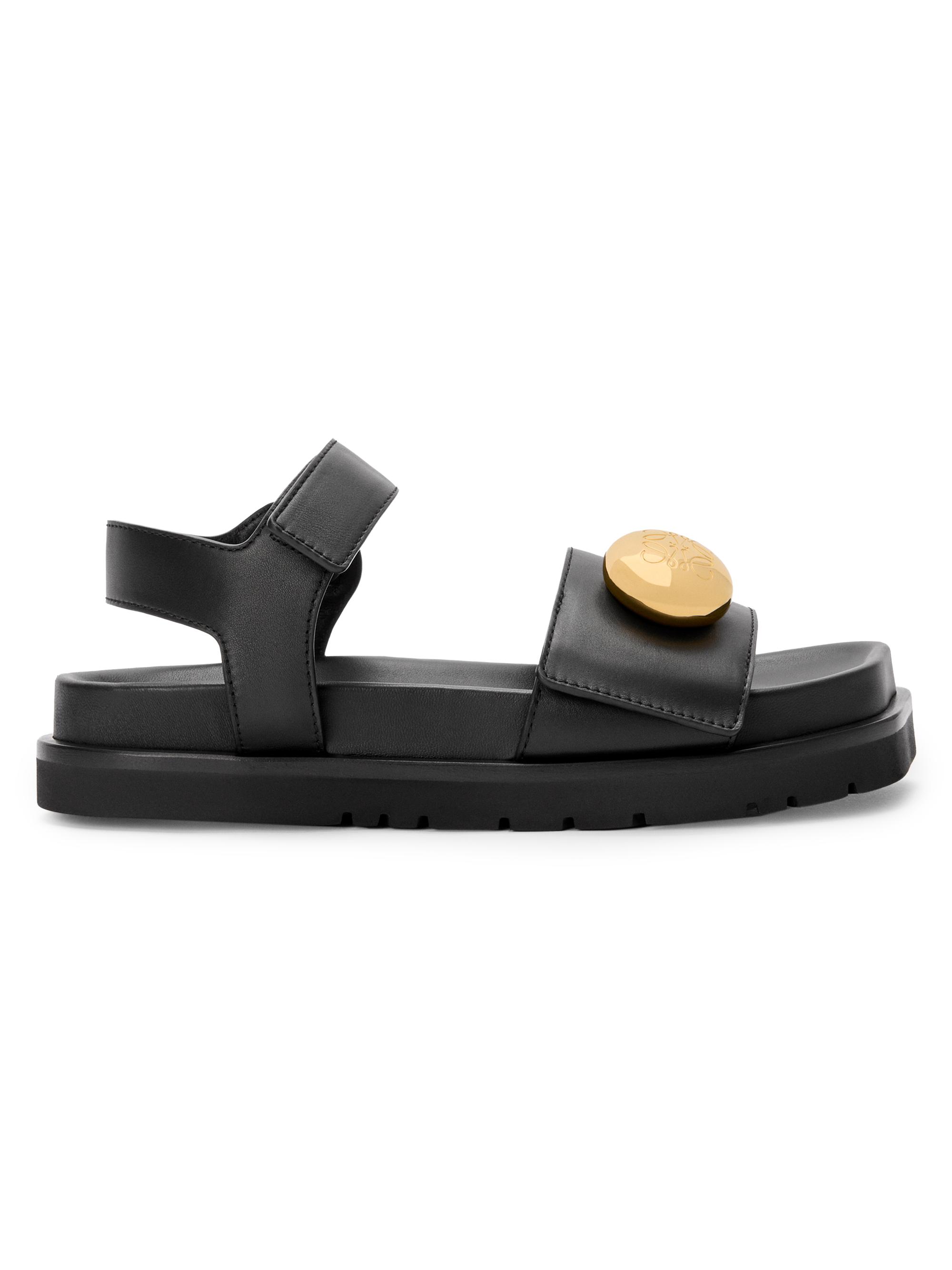 Stella McCartney Stretch Scuba Zip Wedge Sandals | Saks