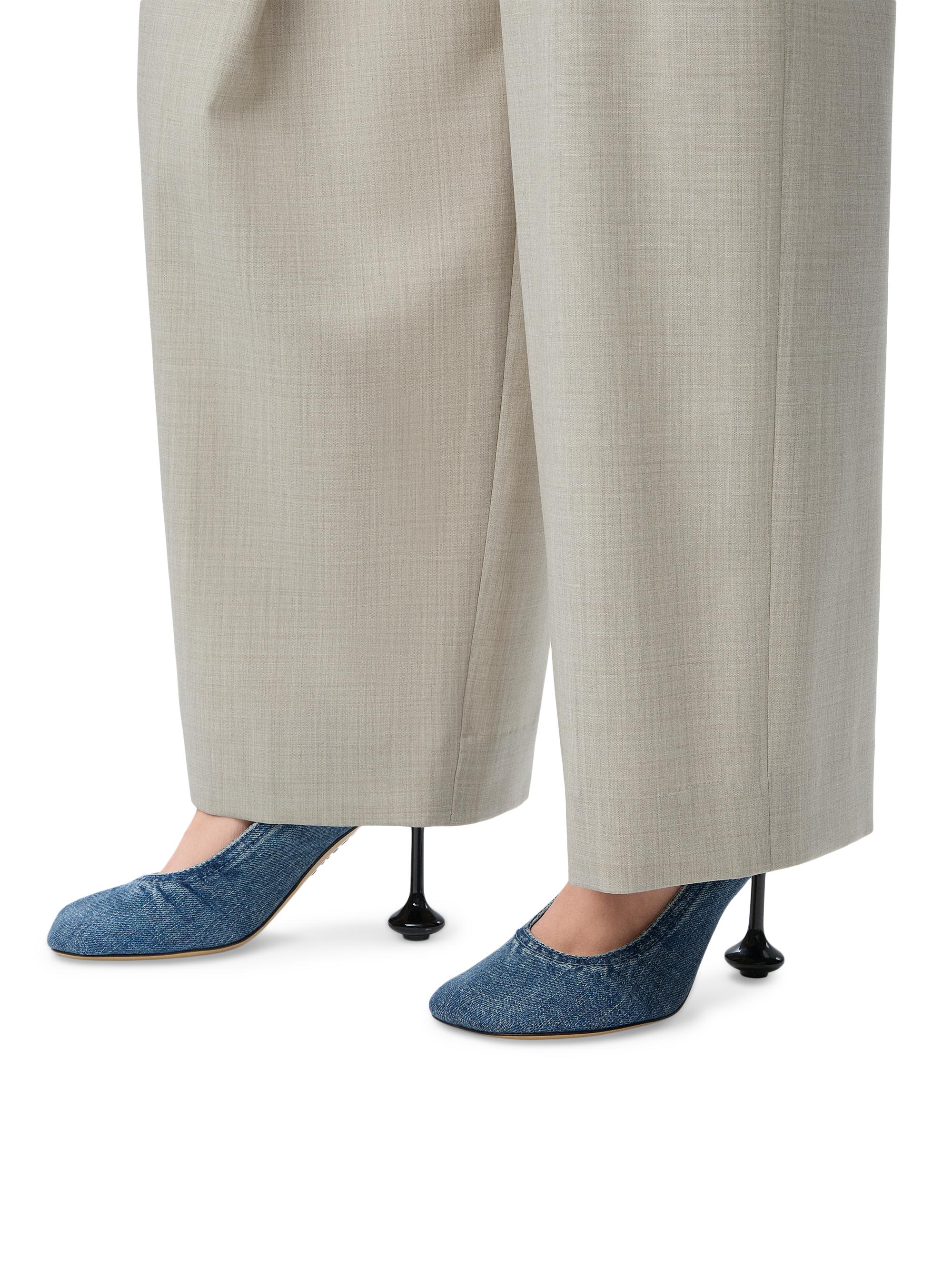 LOEWE ポインテッドトゥ ハイヒール LOEWE Toy 90MM Ankle Strap Pumps