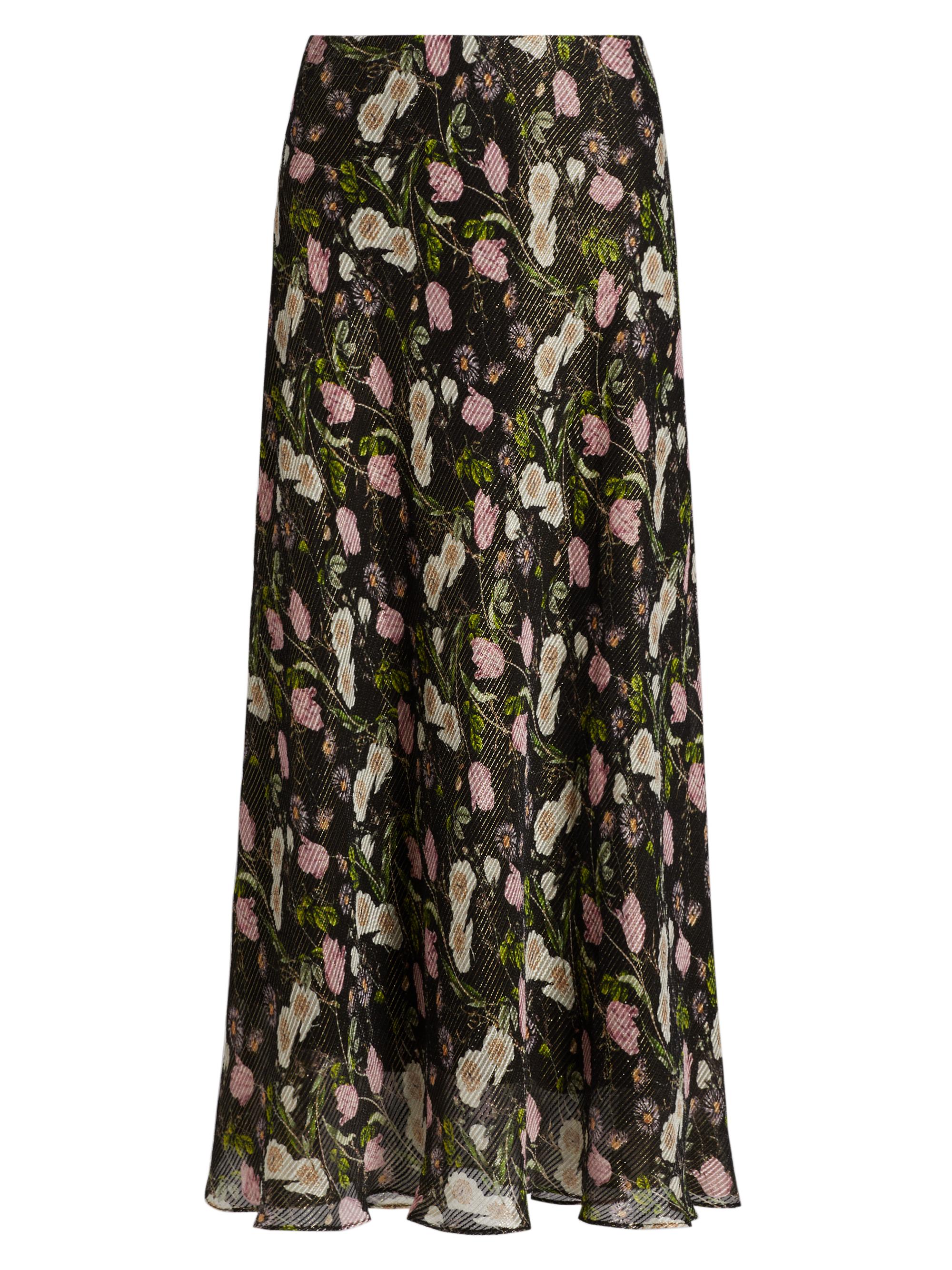 Alice + Olivia Katz Printed Pleated Maxi Skirt | Saks Fifth Avenue