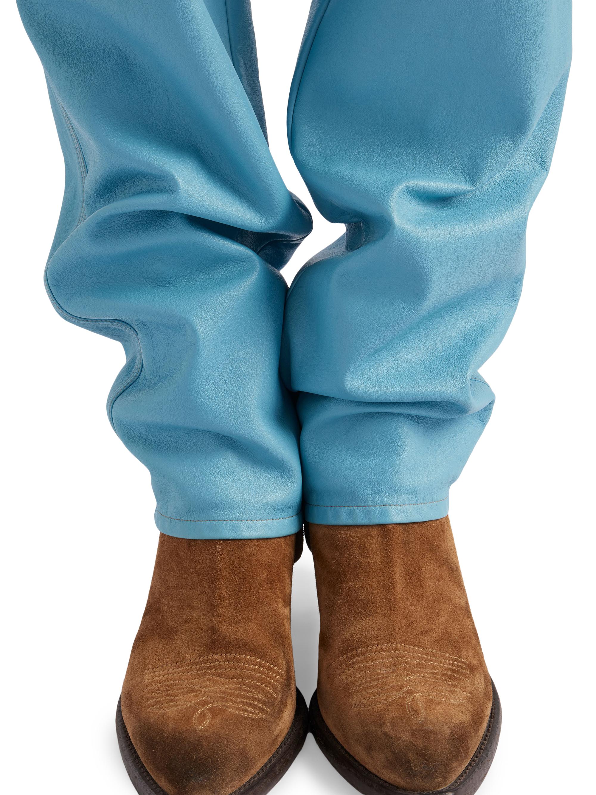 Prada Five-Pocket Nappa Leather Pants | Saks Fifth Avenue