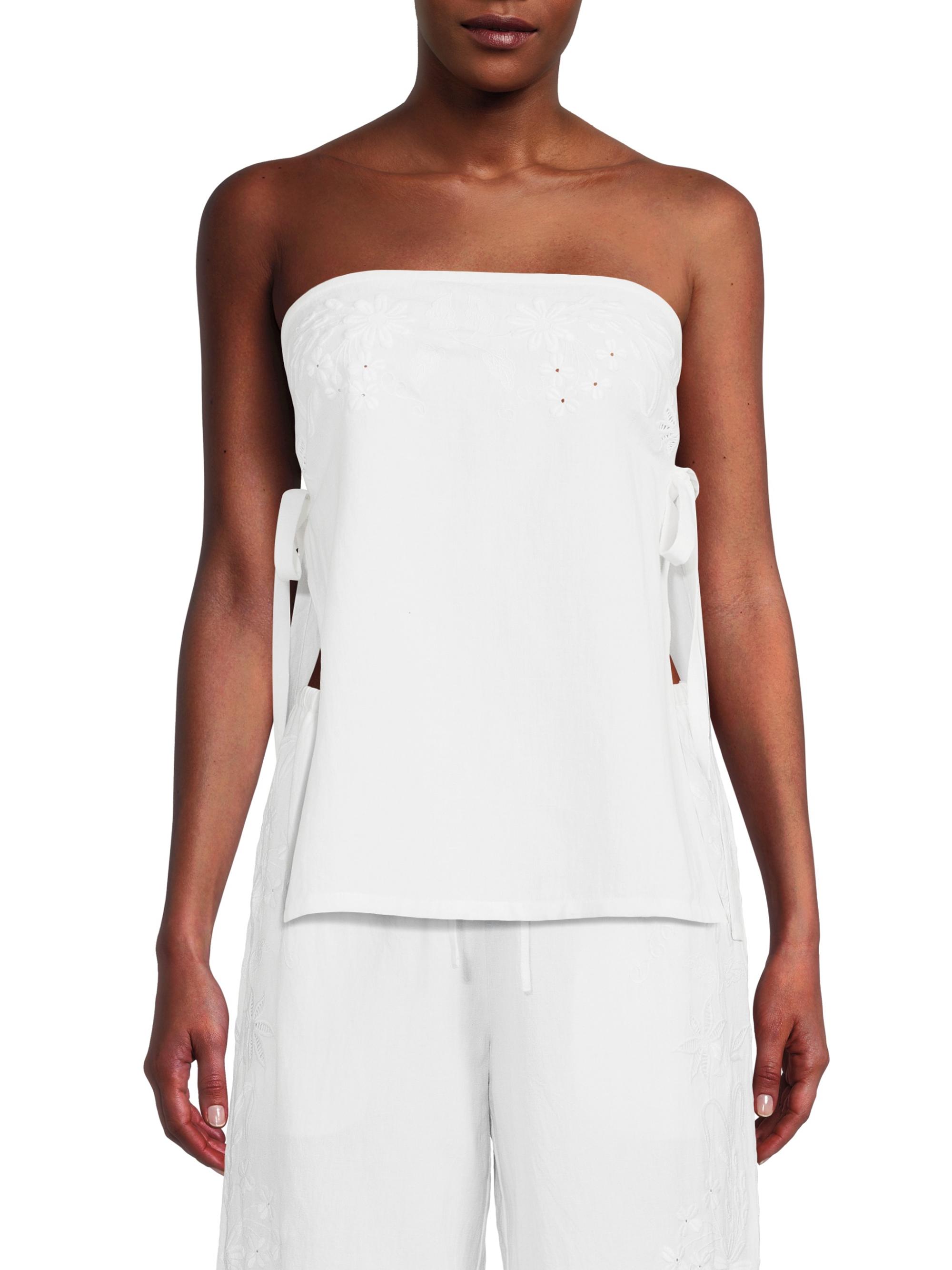 Ciao Lucia Hello Sunshine Sebastian Strapless Top | Saks Fifth Avenue
