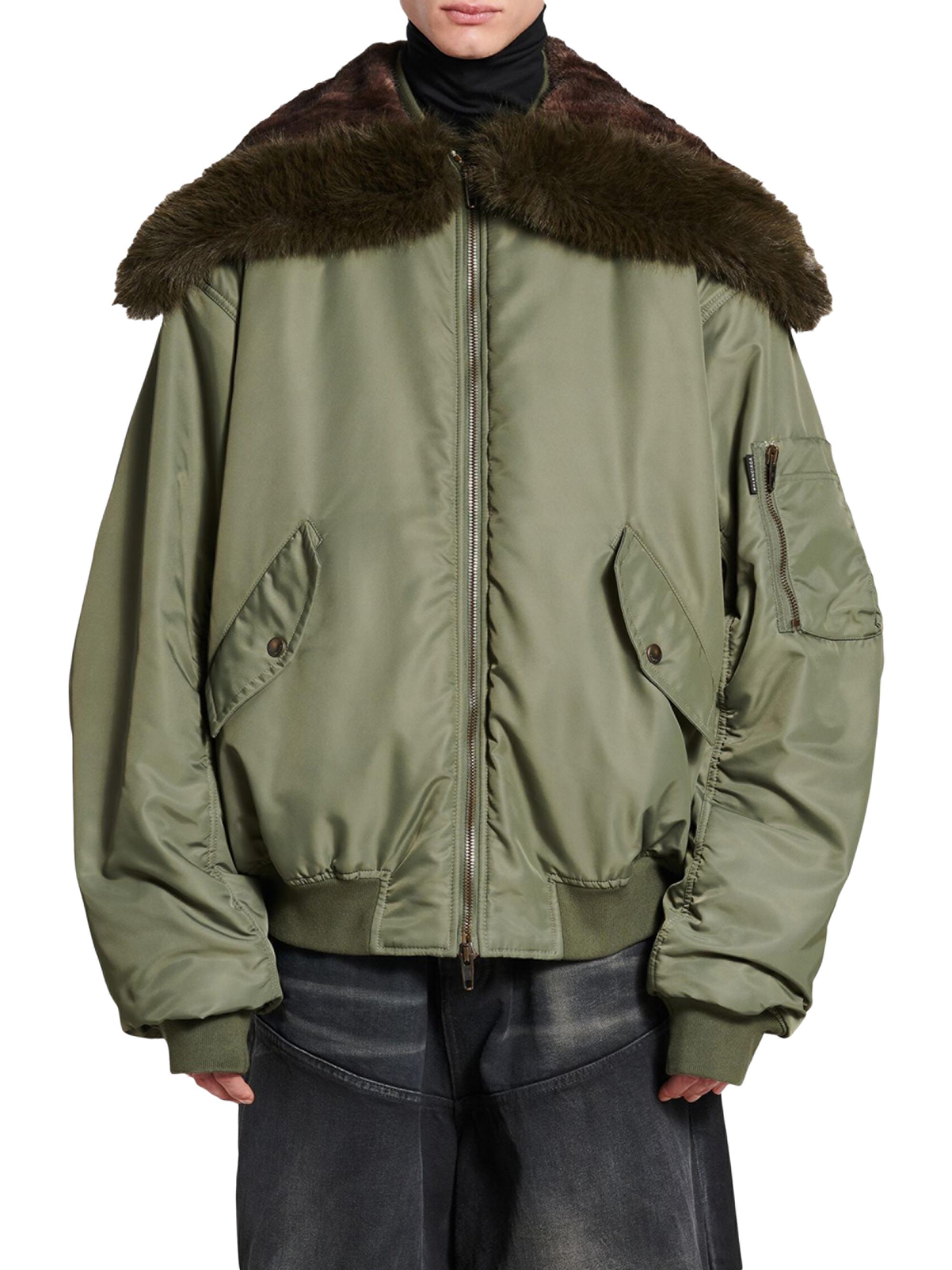 Balenciaga Hooded Bomber Jacket | Saks Fifth Avenue