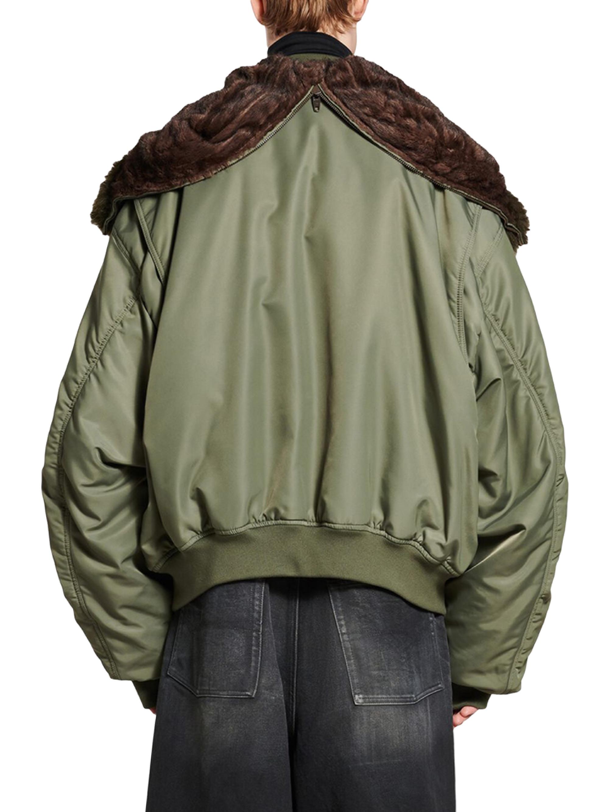 Balenciaga Hooded Bomber Jacket | Saks Fifth Avenue