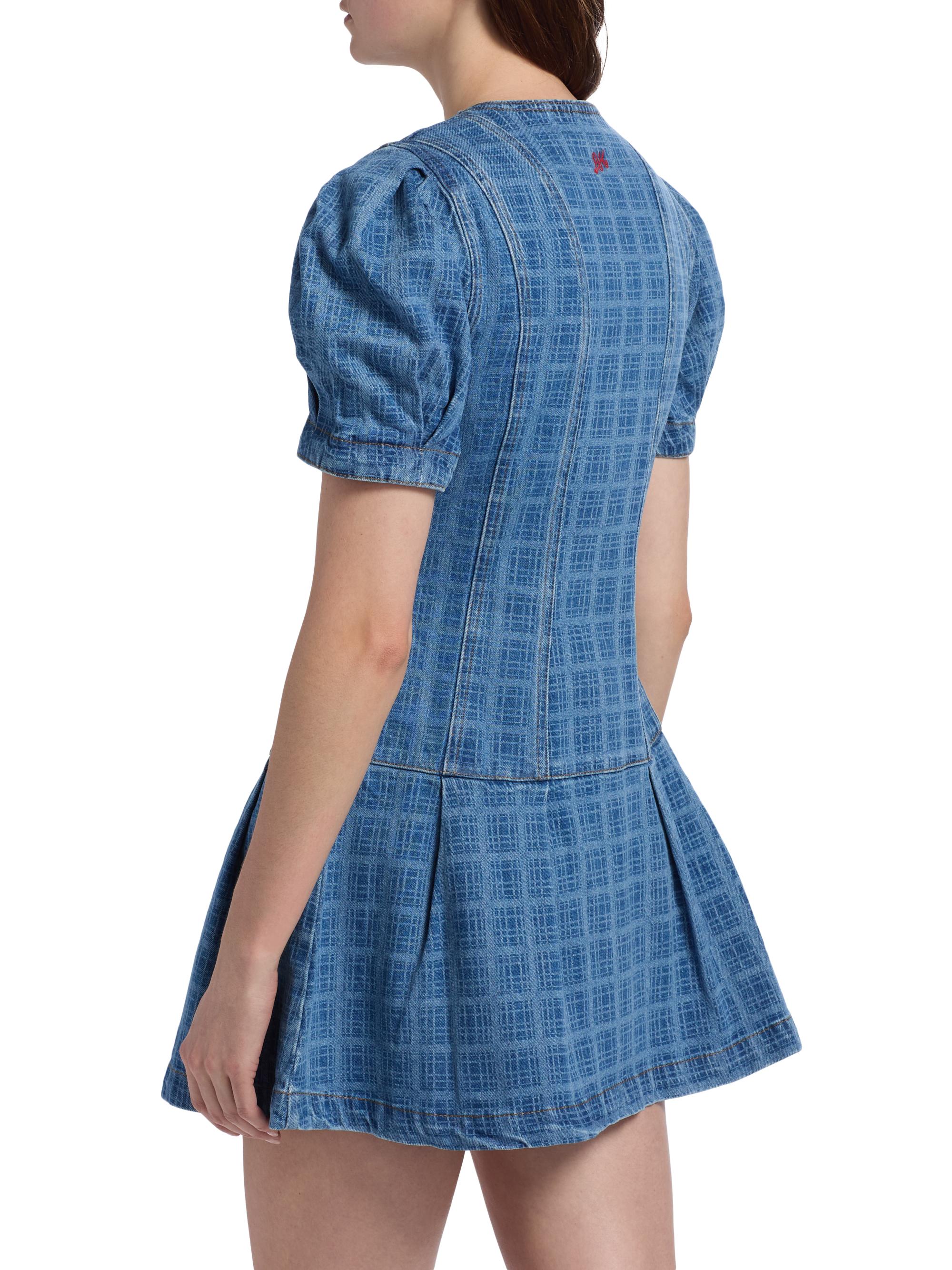 Damson Madder Adeline Shell Denim Minidress | Saks Fifth Avenue