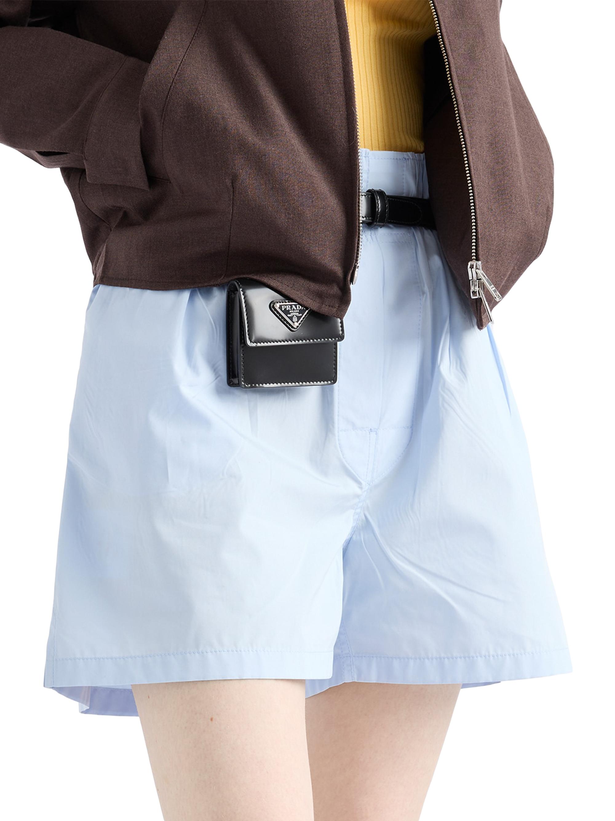 Prada Cotton Poplin Shorts | Saks Fifth Avenue