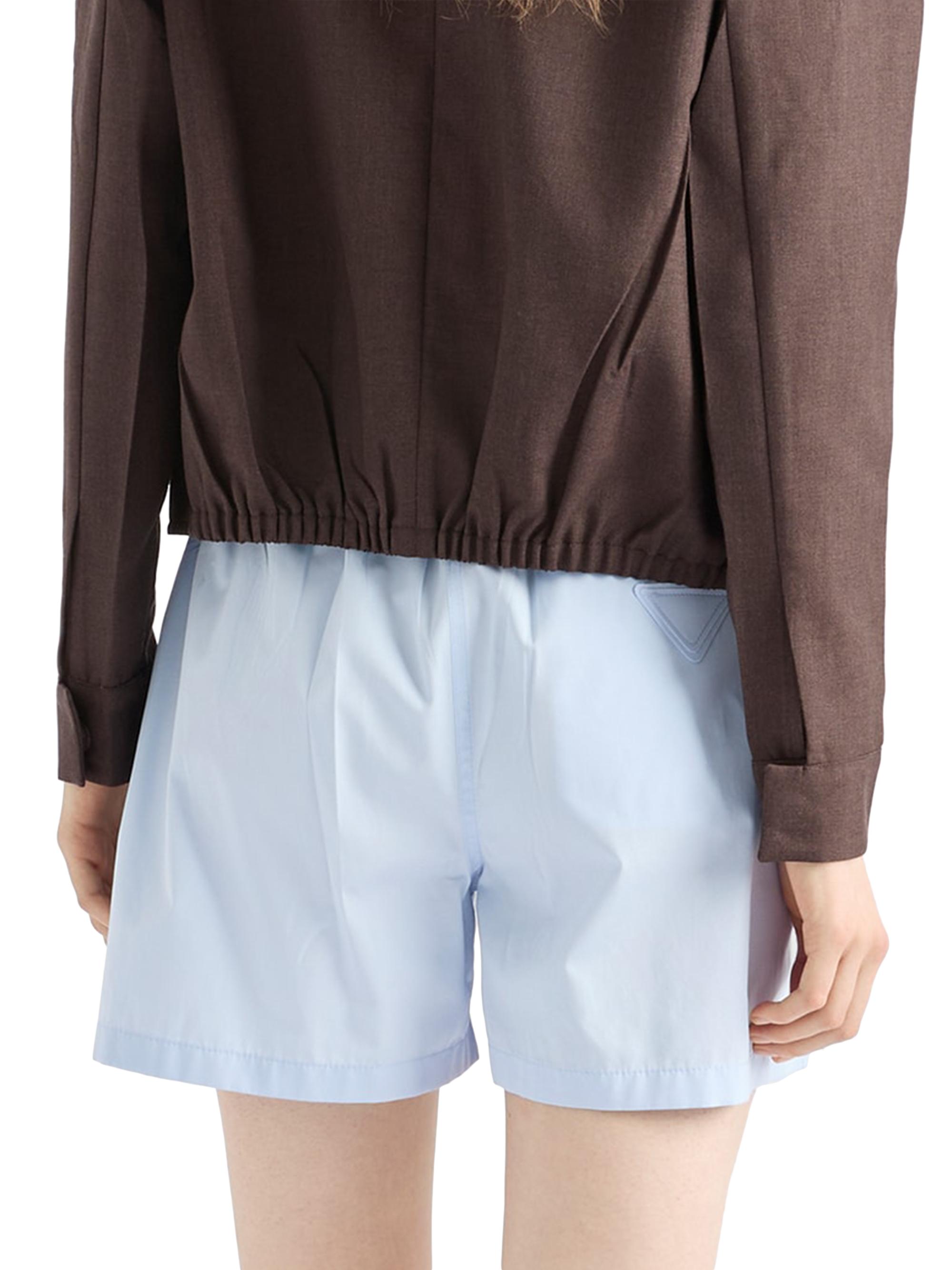 Prada Cotton Poplin Shorts | Saks Fifth Avenue