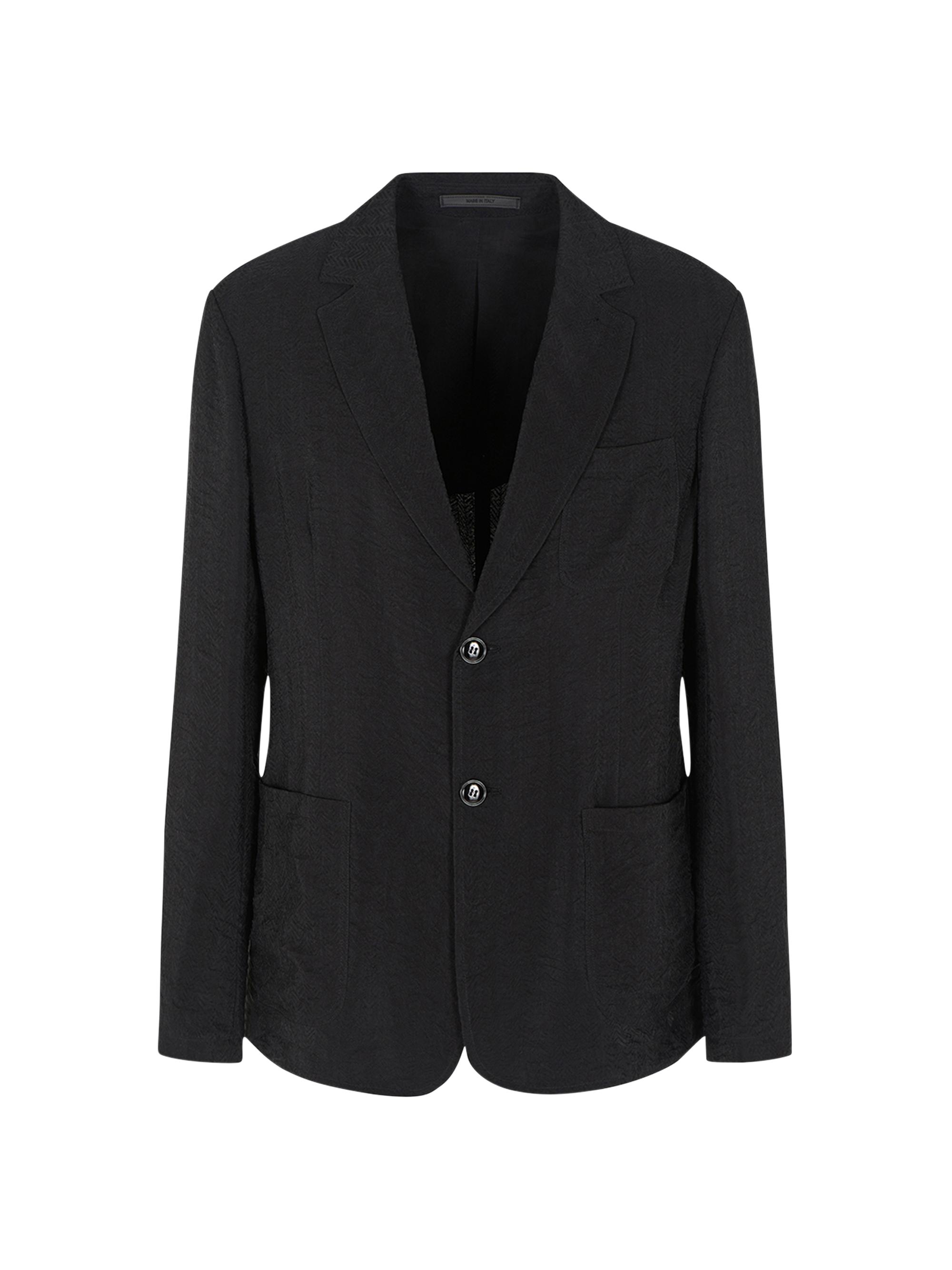 Giorgio Armani ブラックテーラードジャケット Giorgio Armani Peak-Lapel Two-Button Blazer | Saks Fifth Avenue