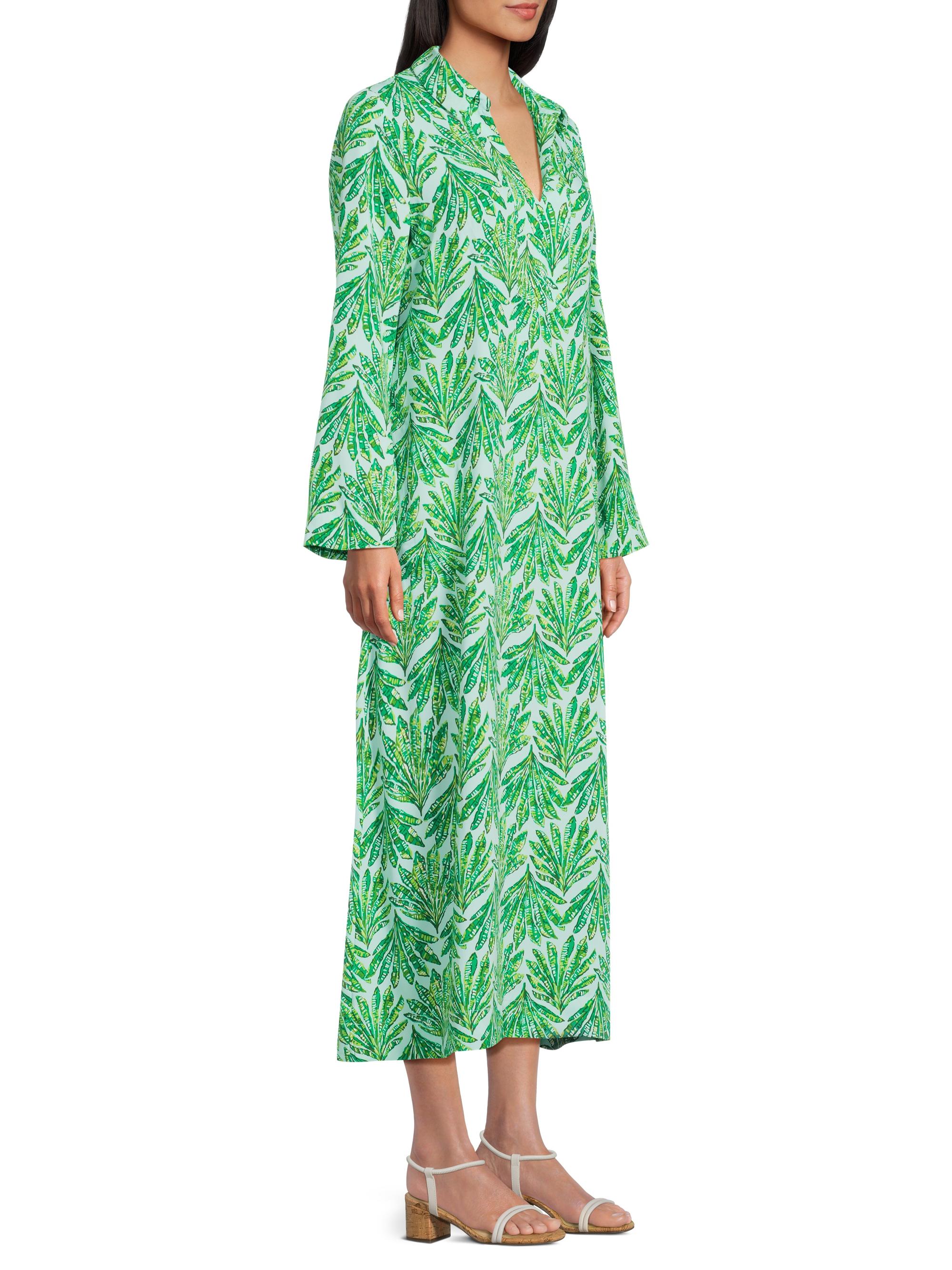 Lilly Pulitzer Simona Midi Dress - Kitts Green Shady Babe
