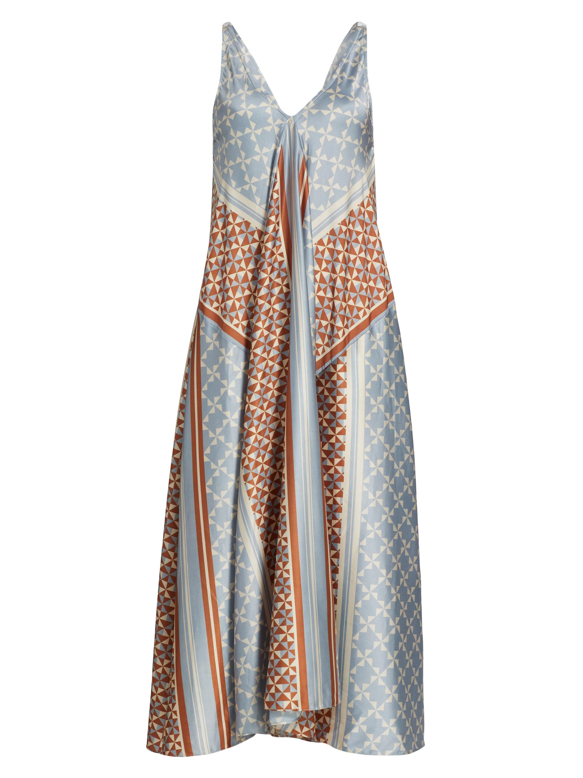 Misa Los Angeles Women's Nellie Satin Midi-Dress - Checkered Tile