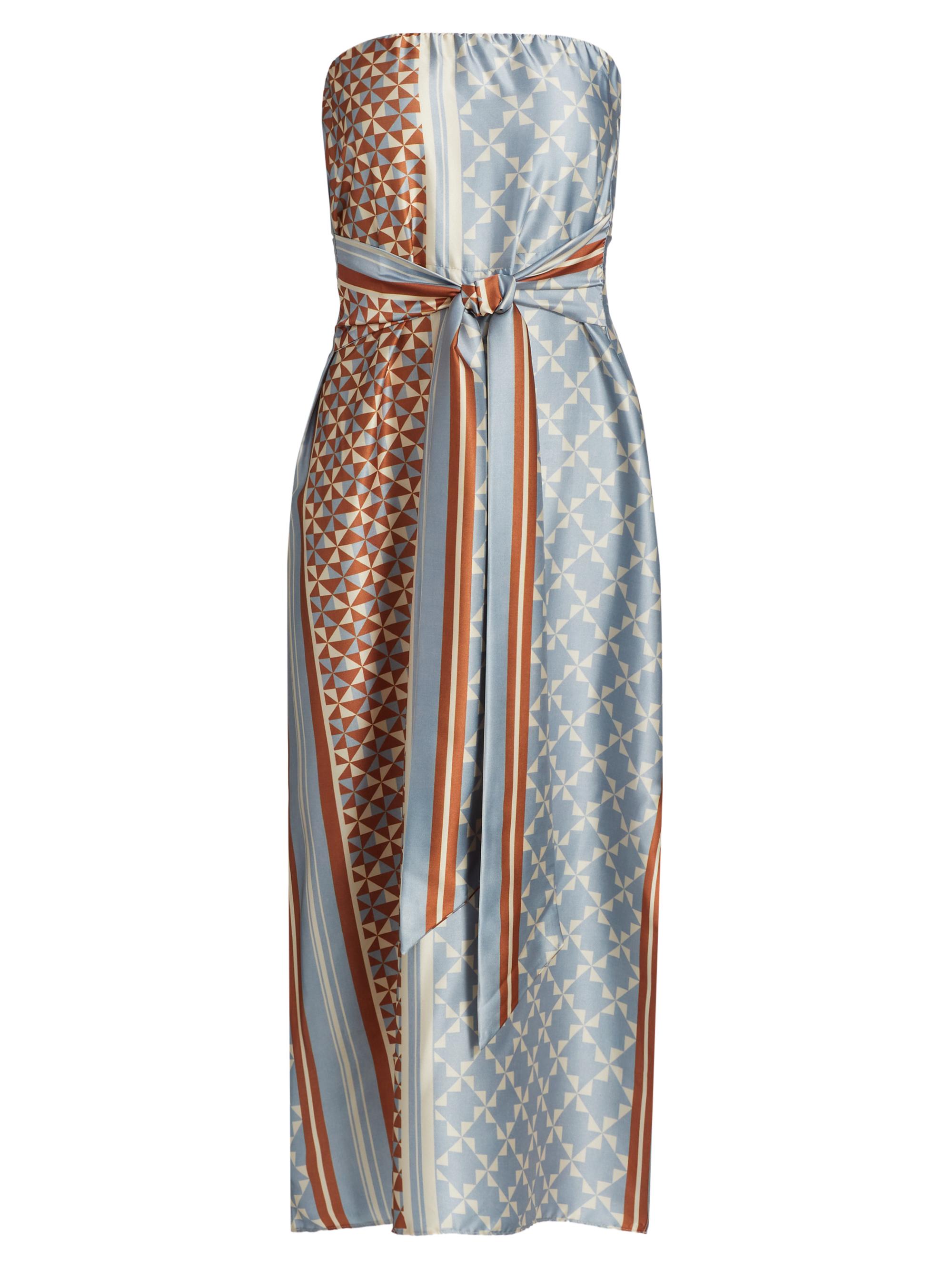 Misa Los Angeles Women's Damalis Satin Midi-Dress - Checkered Tile