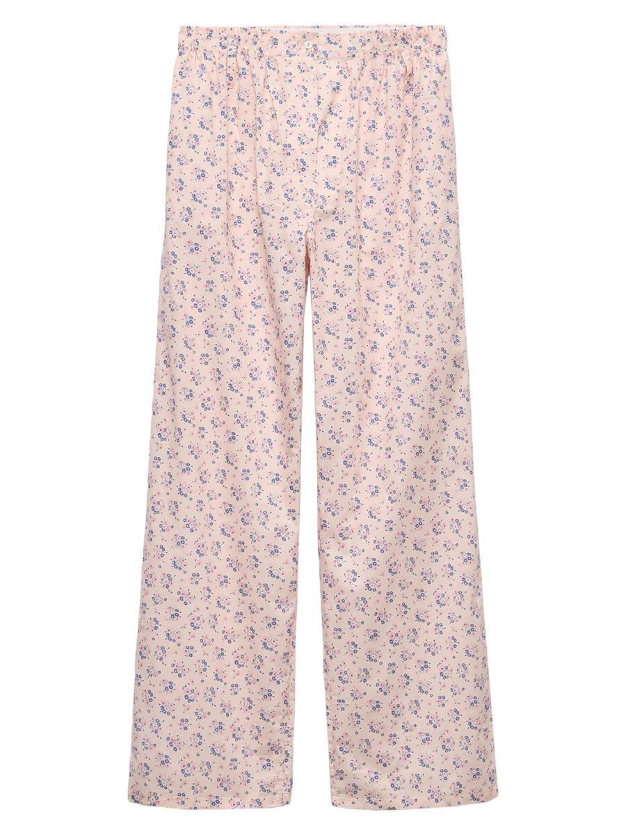 Prada Floral Print Batiste Pants | Saks Fifth Avenue