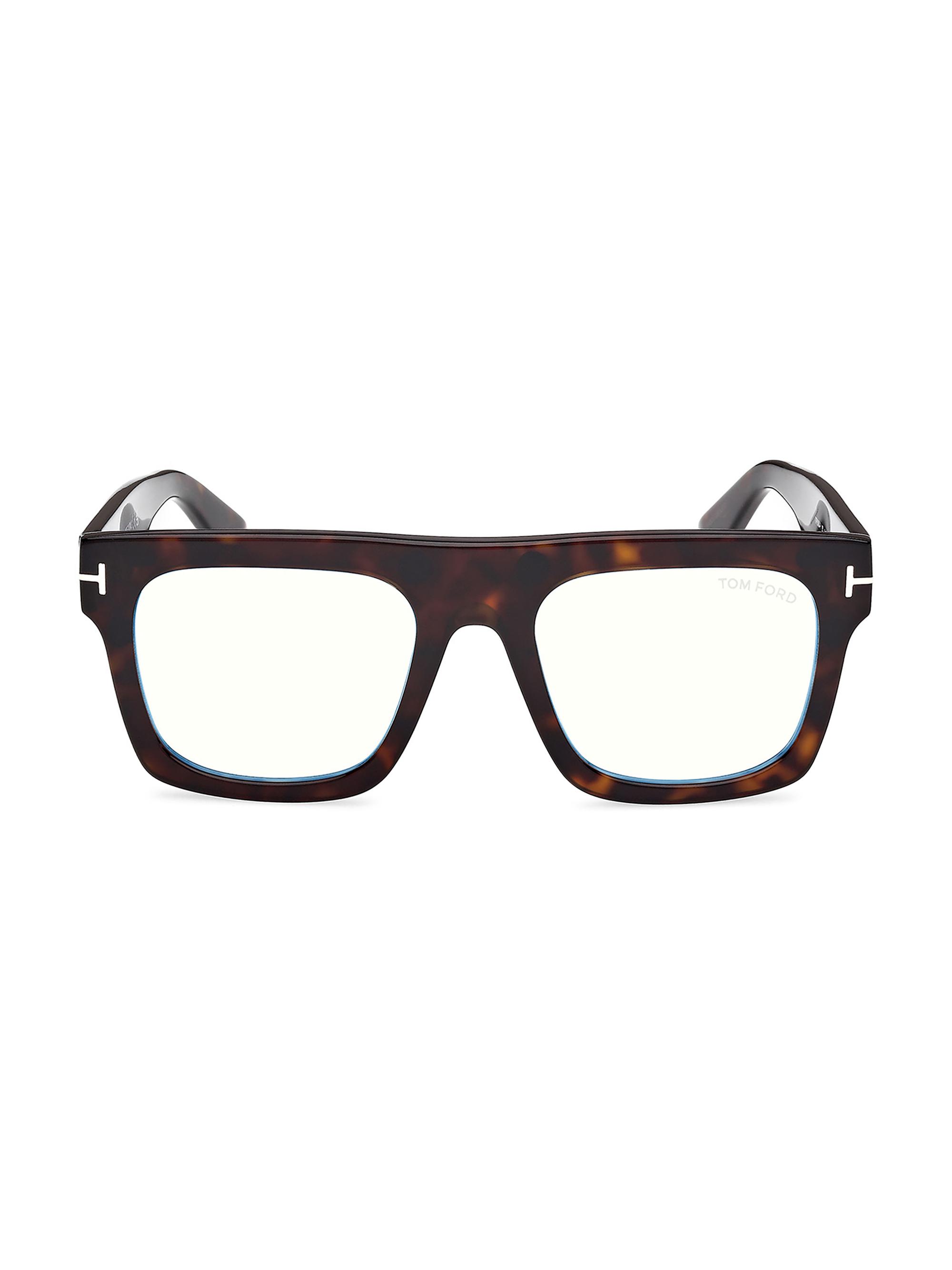 TOM FORD 53MM Square Optical Eyeglasses | Saks Fifth Avenue