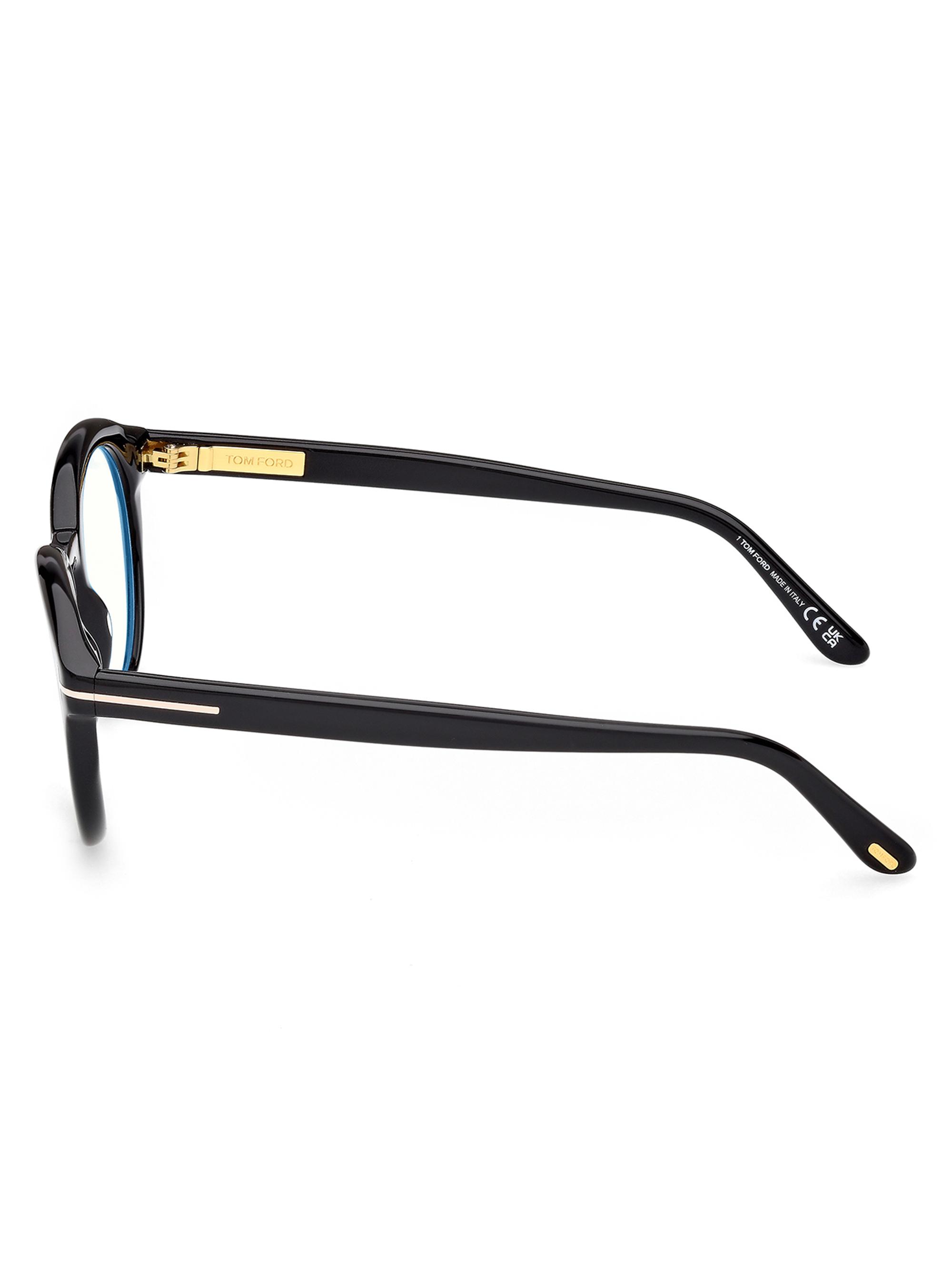 TOM FORD 50MM Round Optical Eyeglasses | Saks Fifth Avenue display picture 3