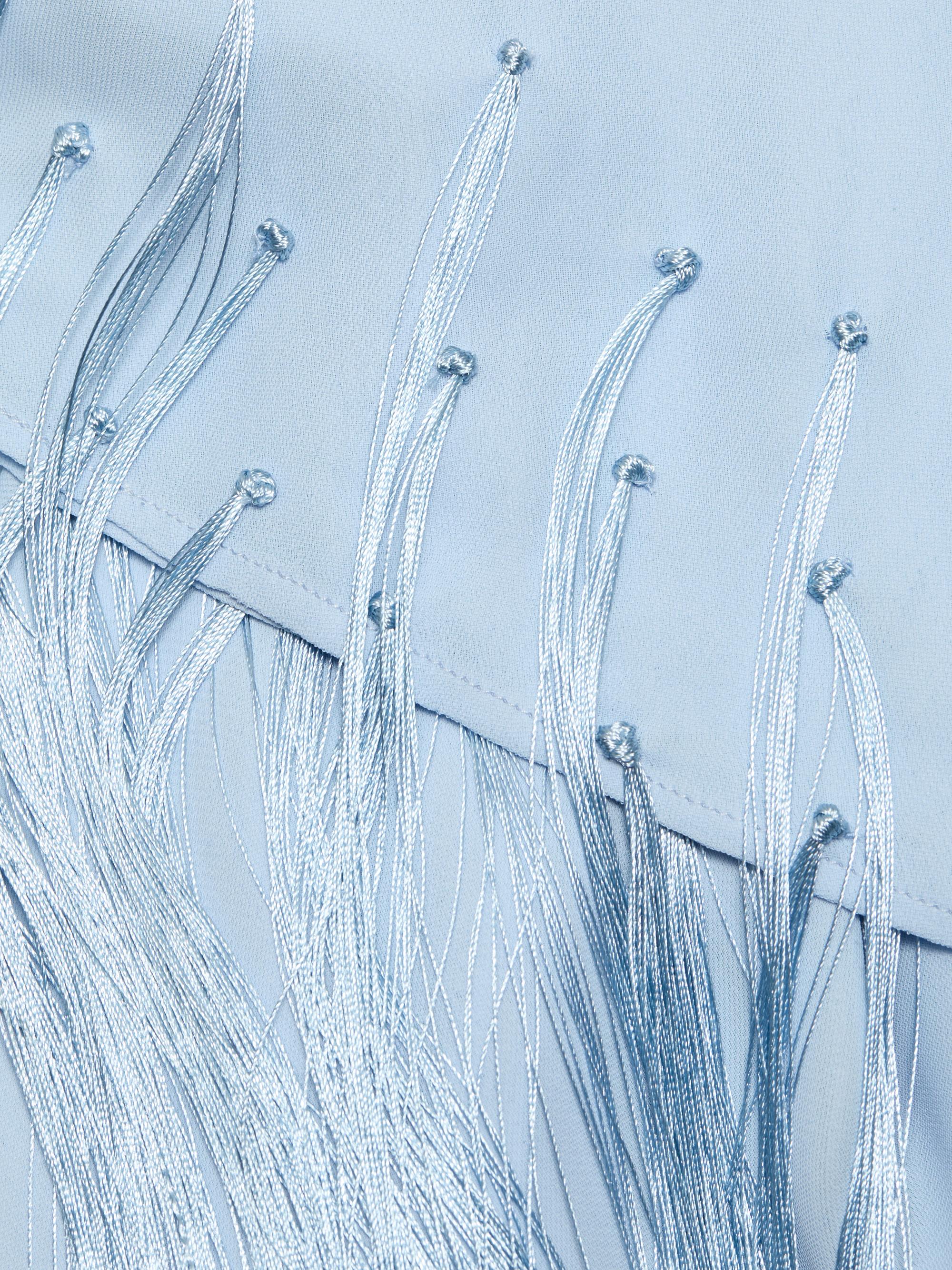 Cult Gaia Esperanza One-Shoulder Fringe Midi-Dress | Saks Fifth Avenue