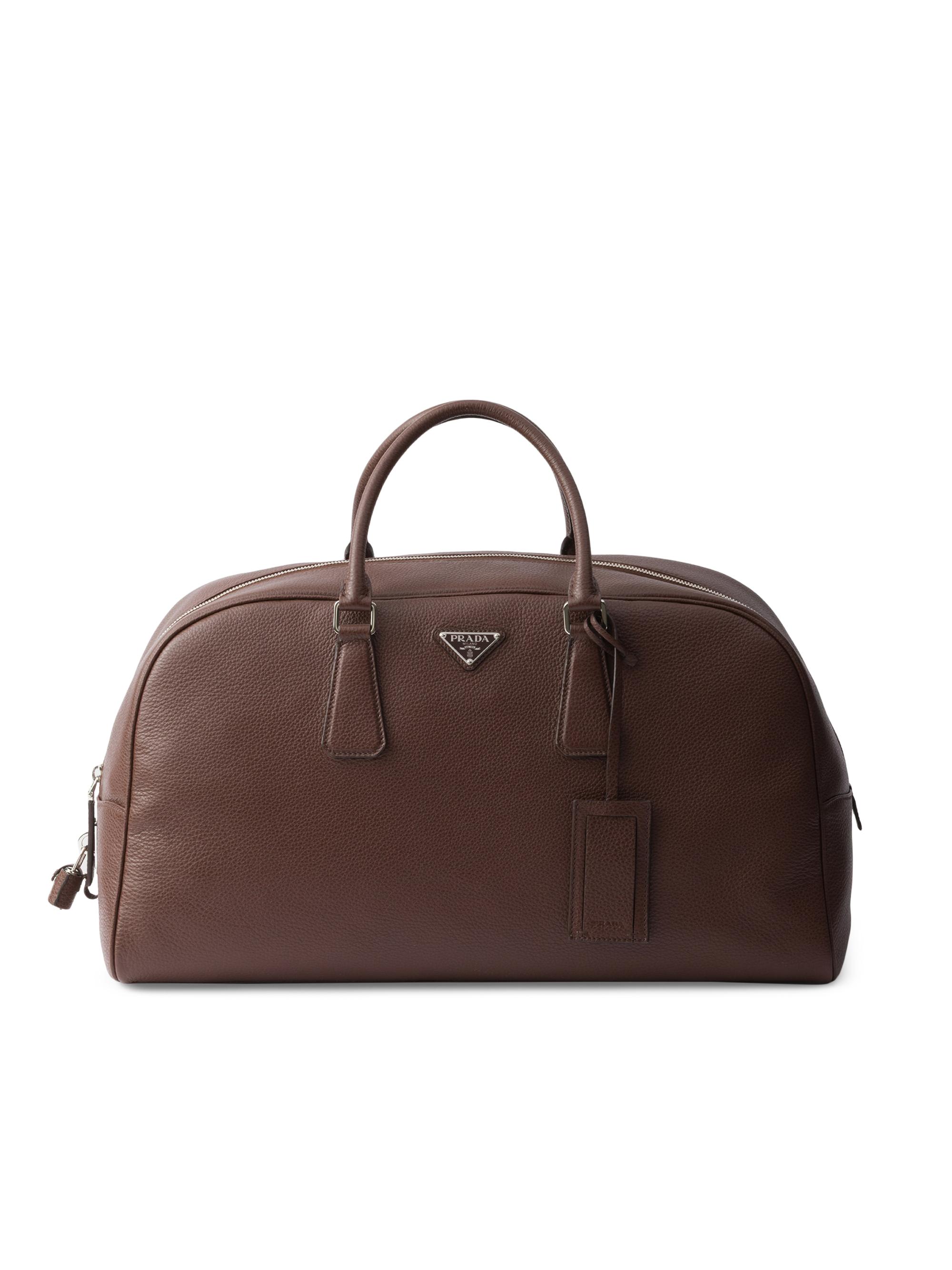 Prada Saffiano Leather Travel Bag | Saks Fifth Avenue