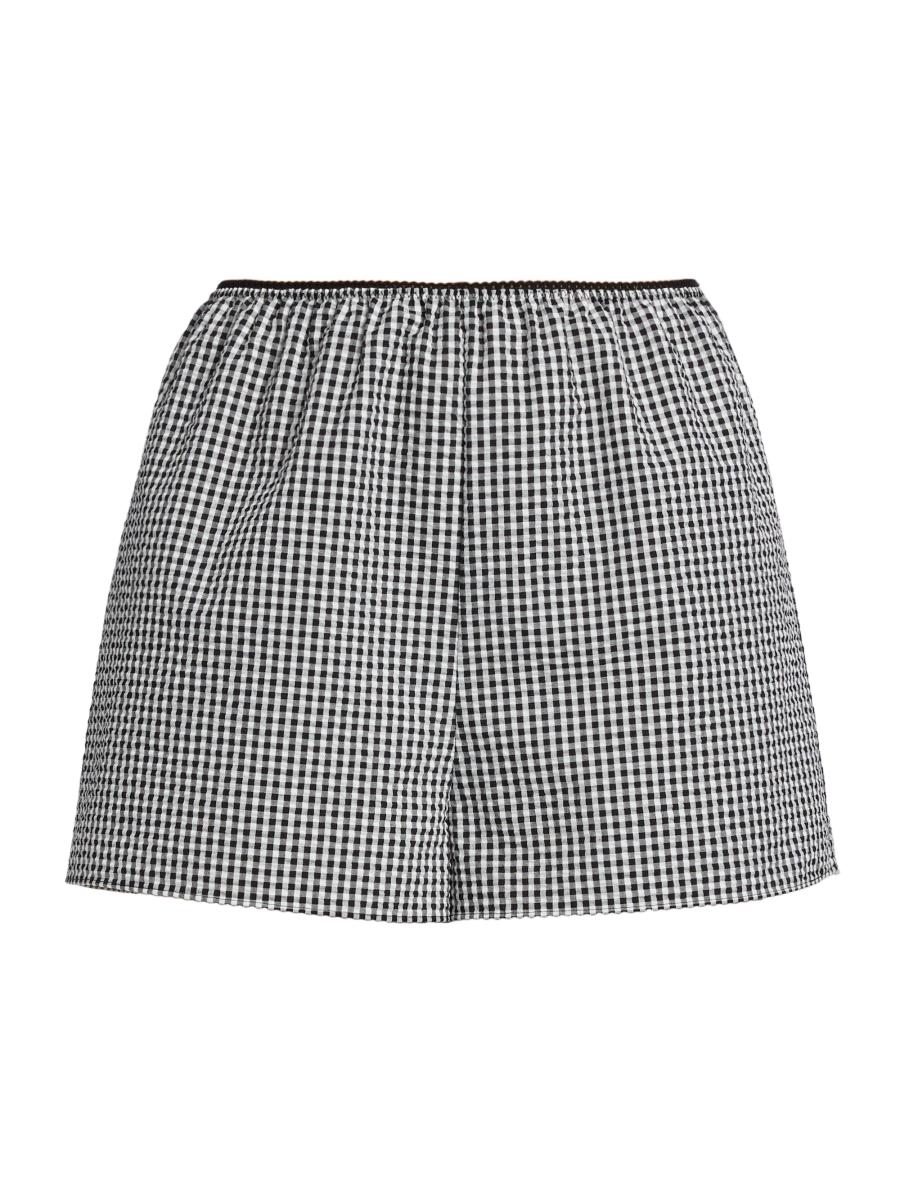 DÔEN Larena Gingham Shorts | Saks Fifth Avenue