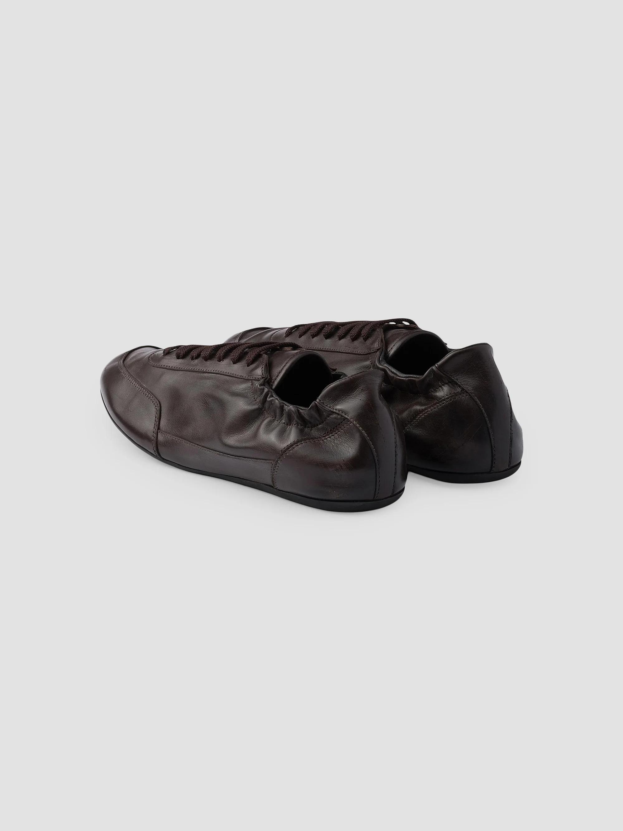 Prada Collapse Leather Sneakers | Saks Fifth Avenue