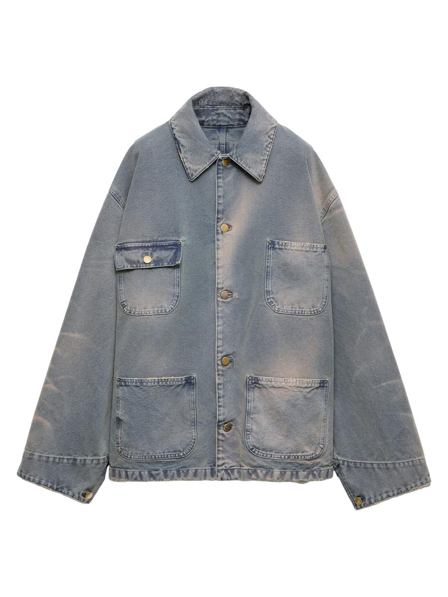 PRADA 「オールド」ダッチェス ジャケット Prada レザージャケット | ブラック | FARFETCH JP