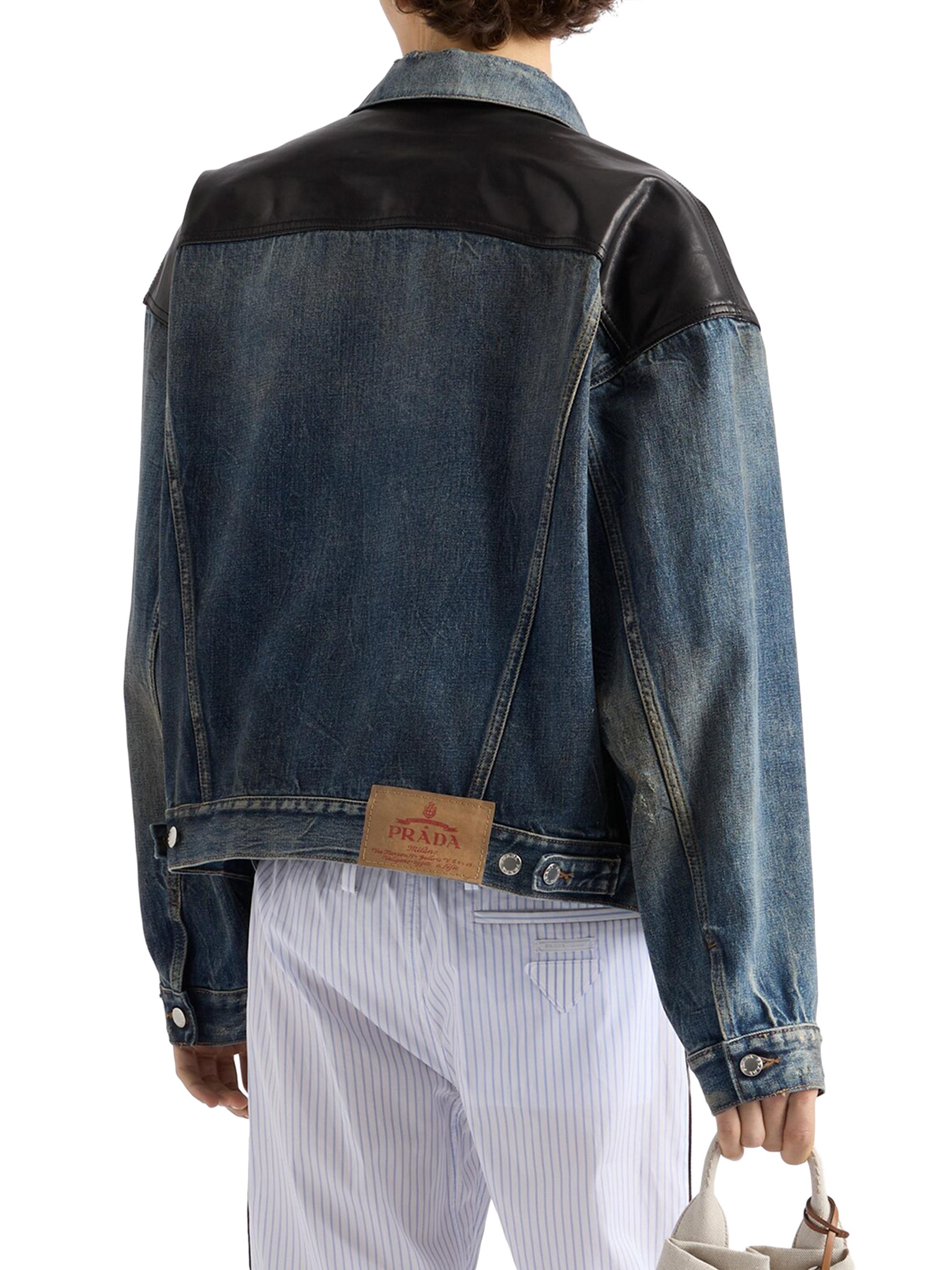 Prada Denim Jacket | Saks Fifth Avenue