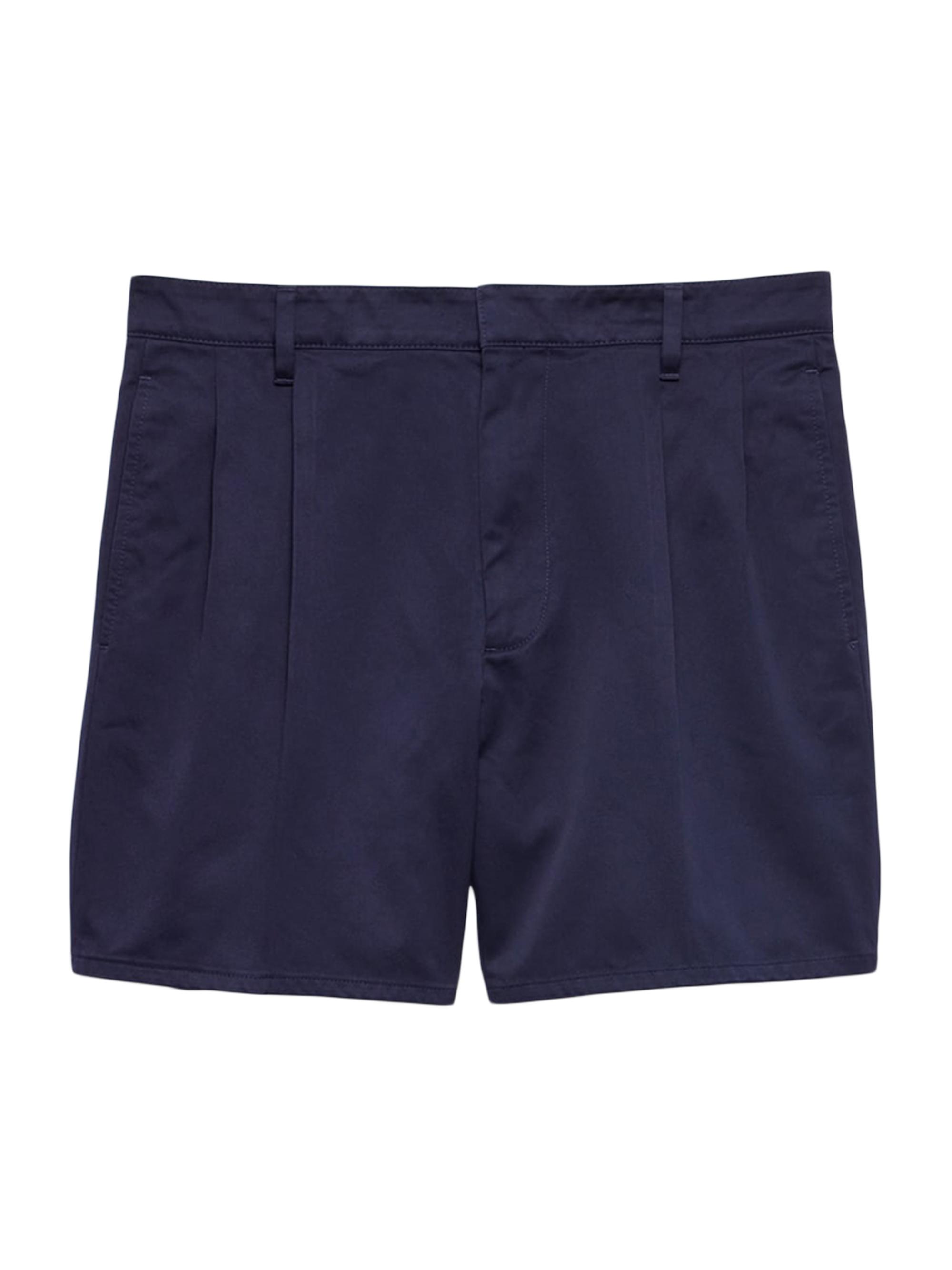 Prada Men's Cotton Bermudas - Blue
