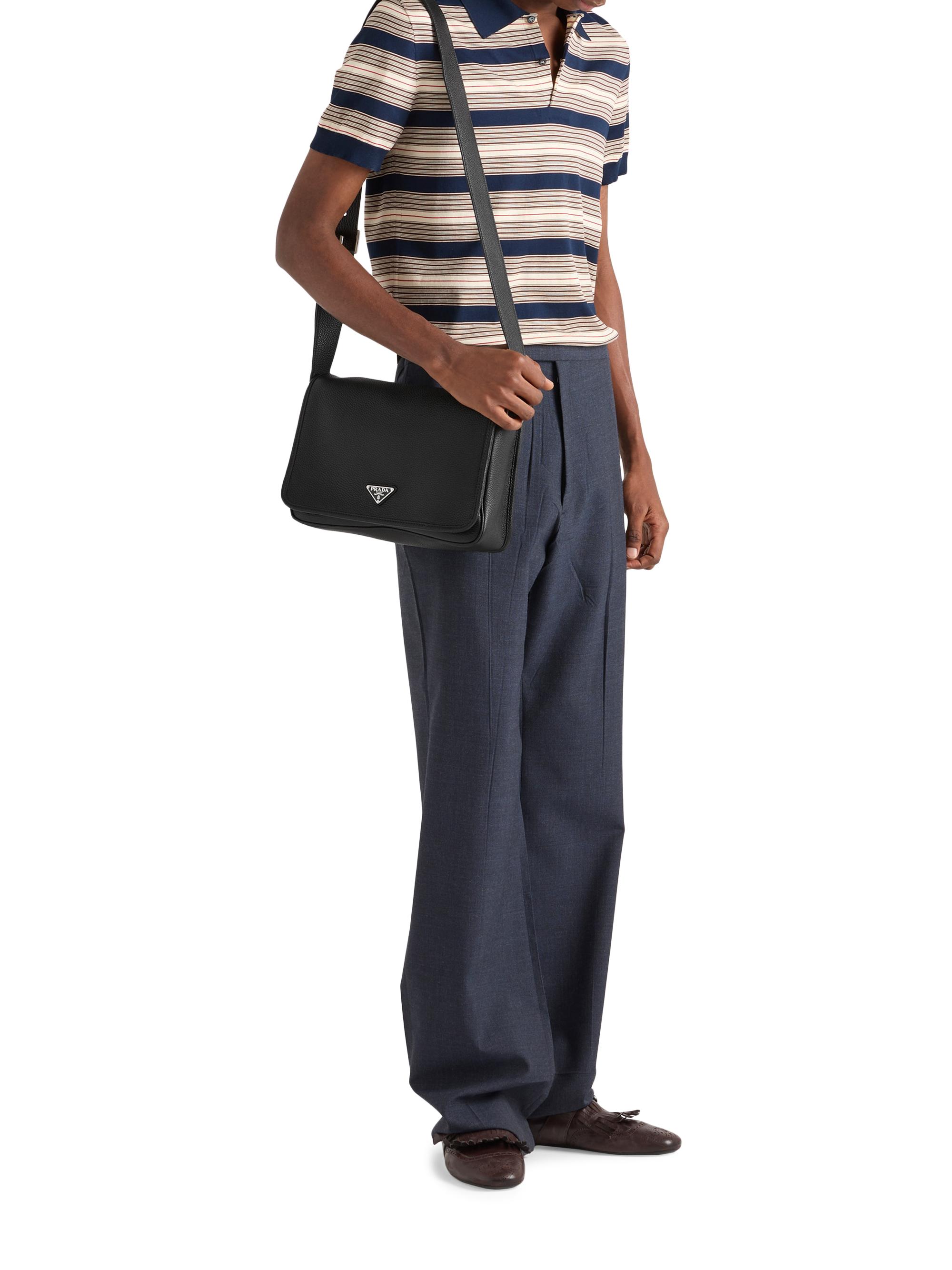Prada Leather Shoulder Bag | Saks Fifth Avenue