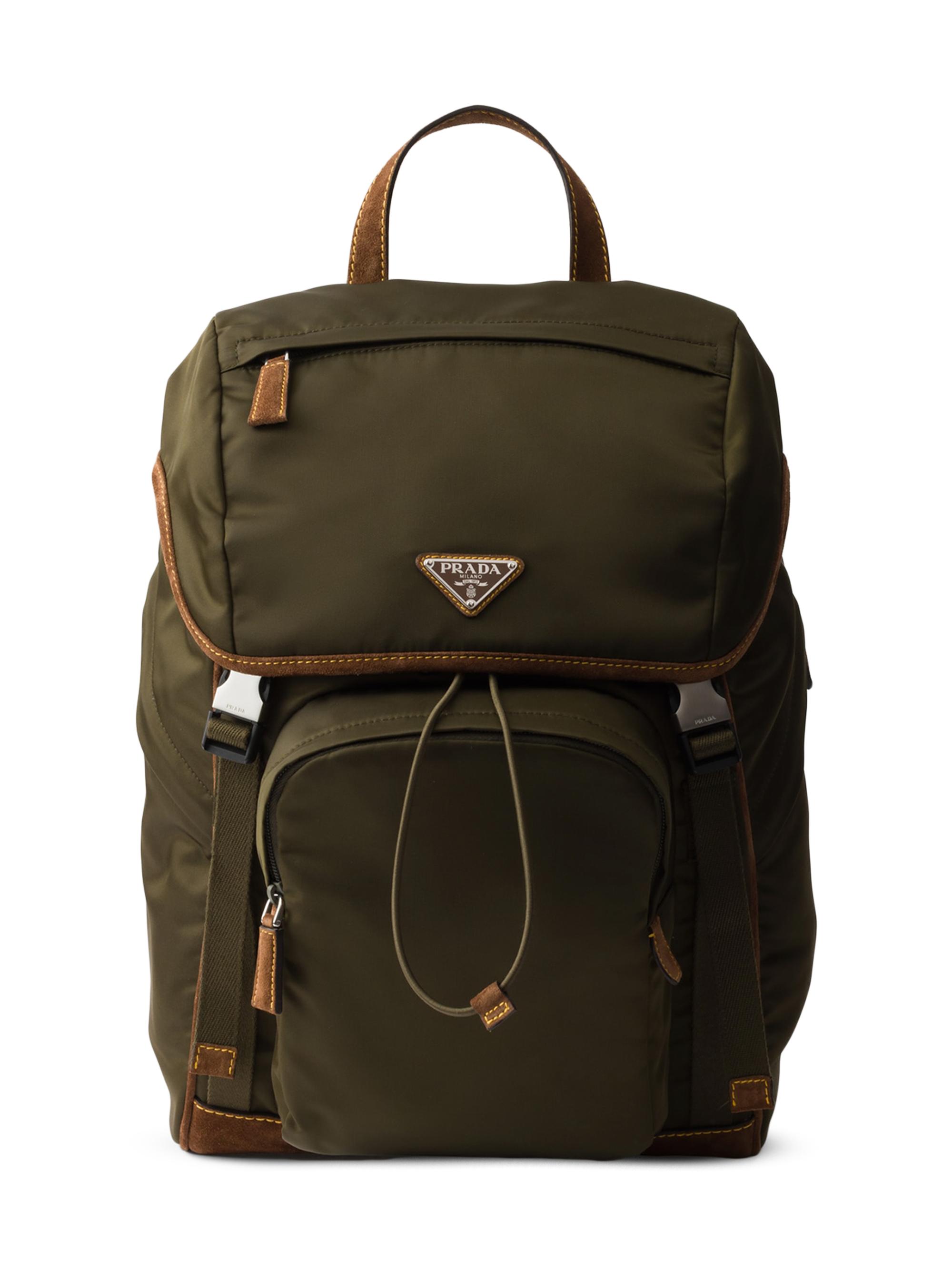 Prada Re-Nylon and Saffiano Leather Backpack | Saks Fifth Avenue