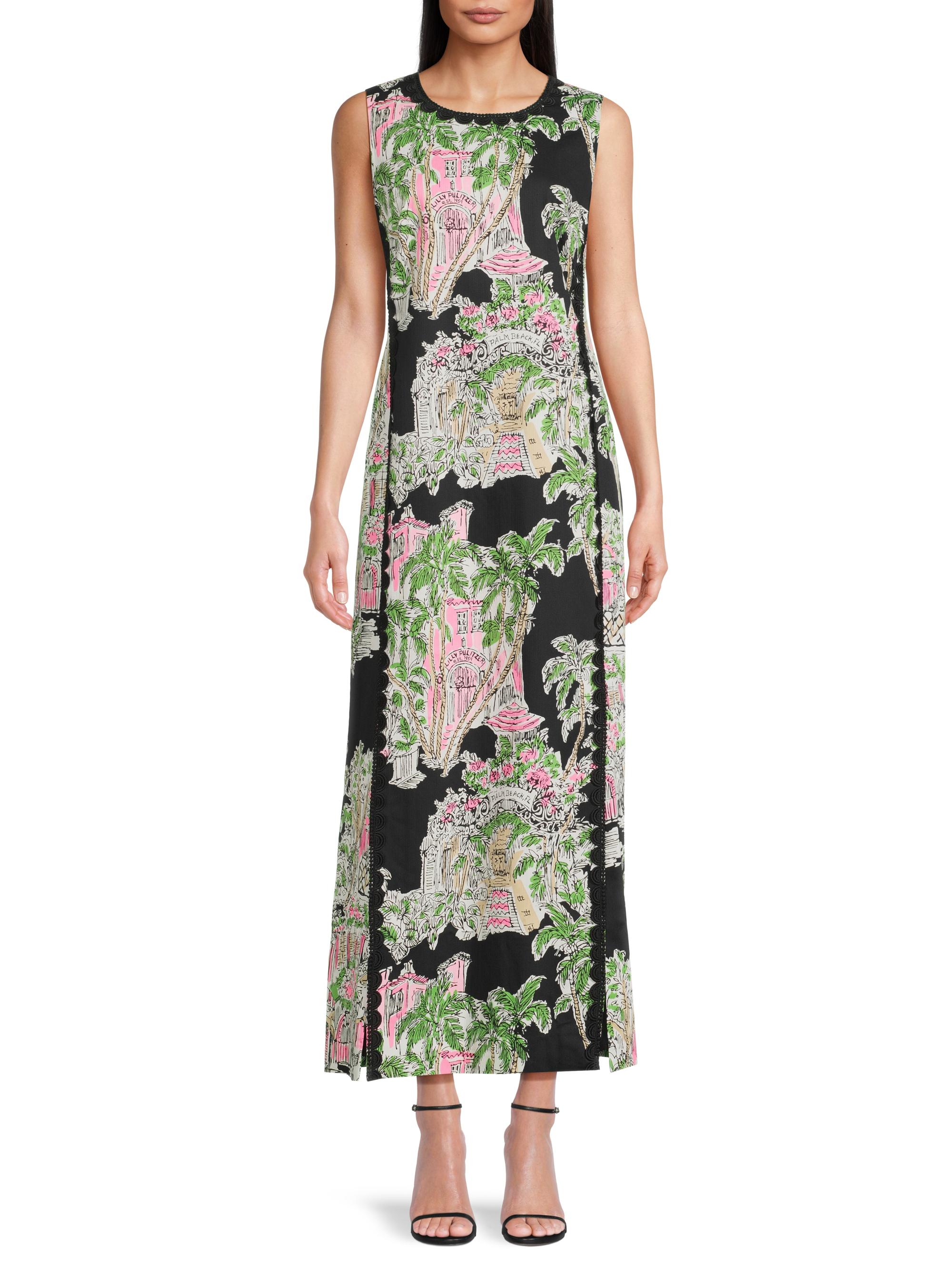 Lilly Pulitzer Darlene Stretch Maxi Shift Dress | Saks Fifth Avenue