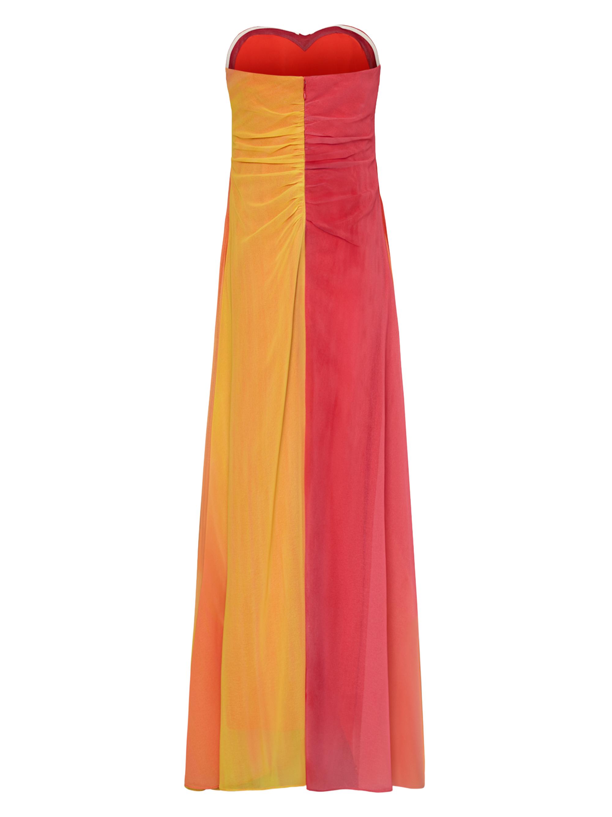 chinese dress ladies Strapless Sweetheart Long Prom Dress with A-Line Skirt Navy / 10