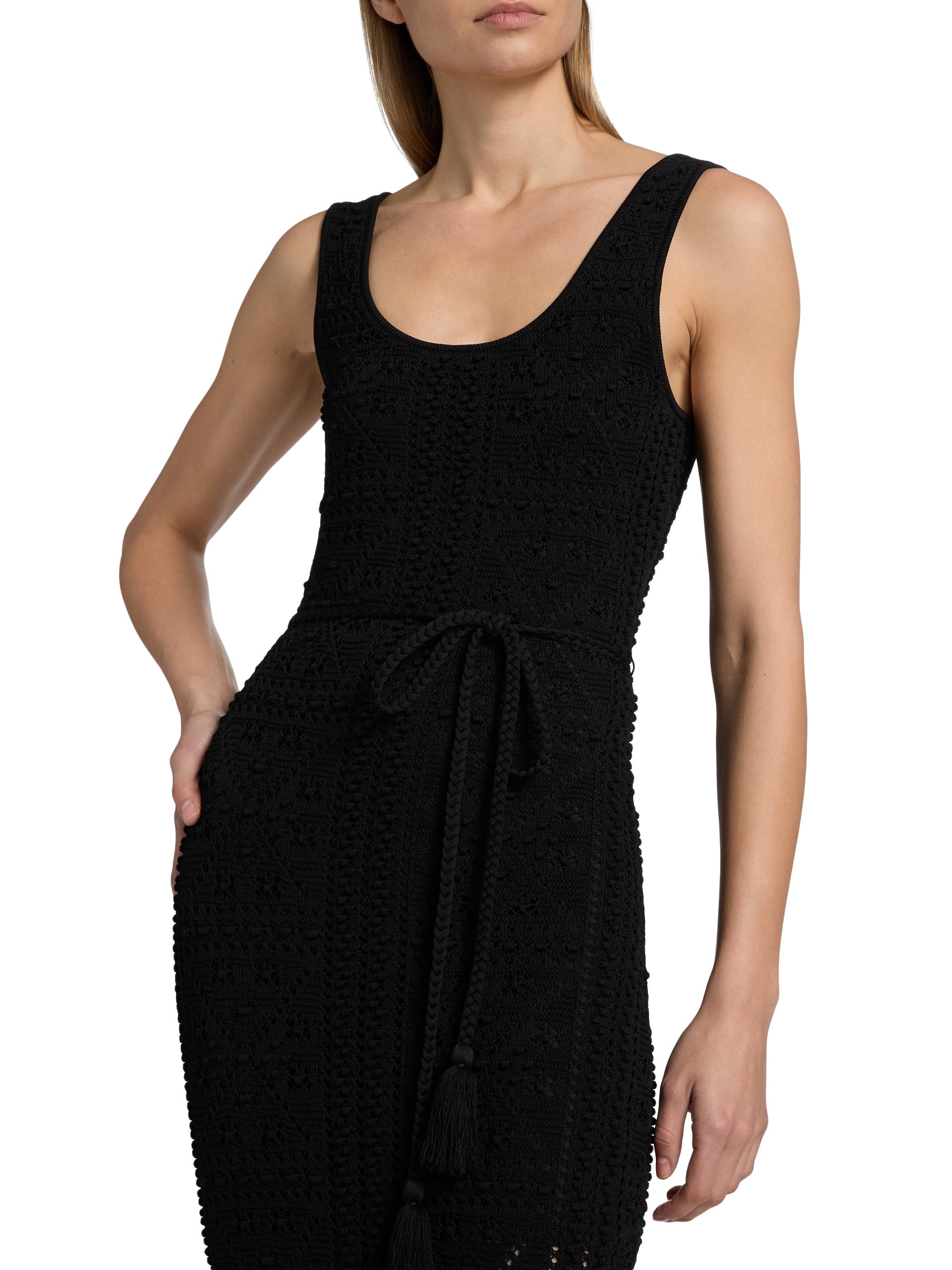 Milly Bubble Pointelle Knit Midi-Dress | Saks Fifth Avenue