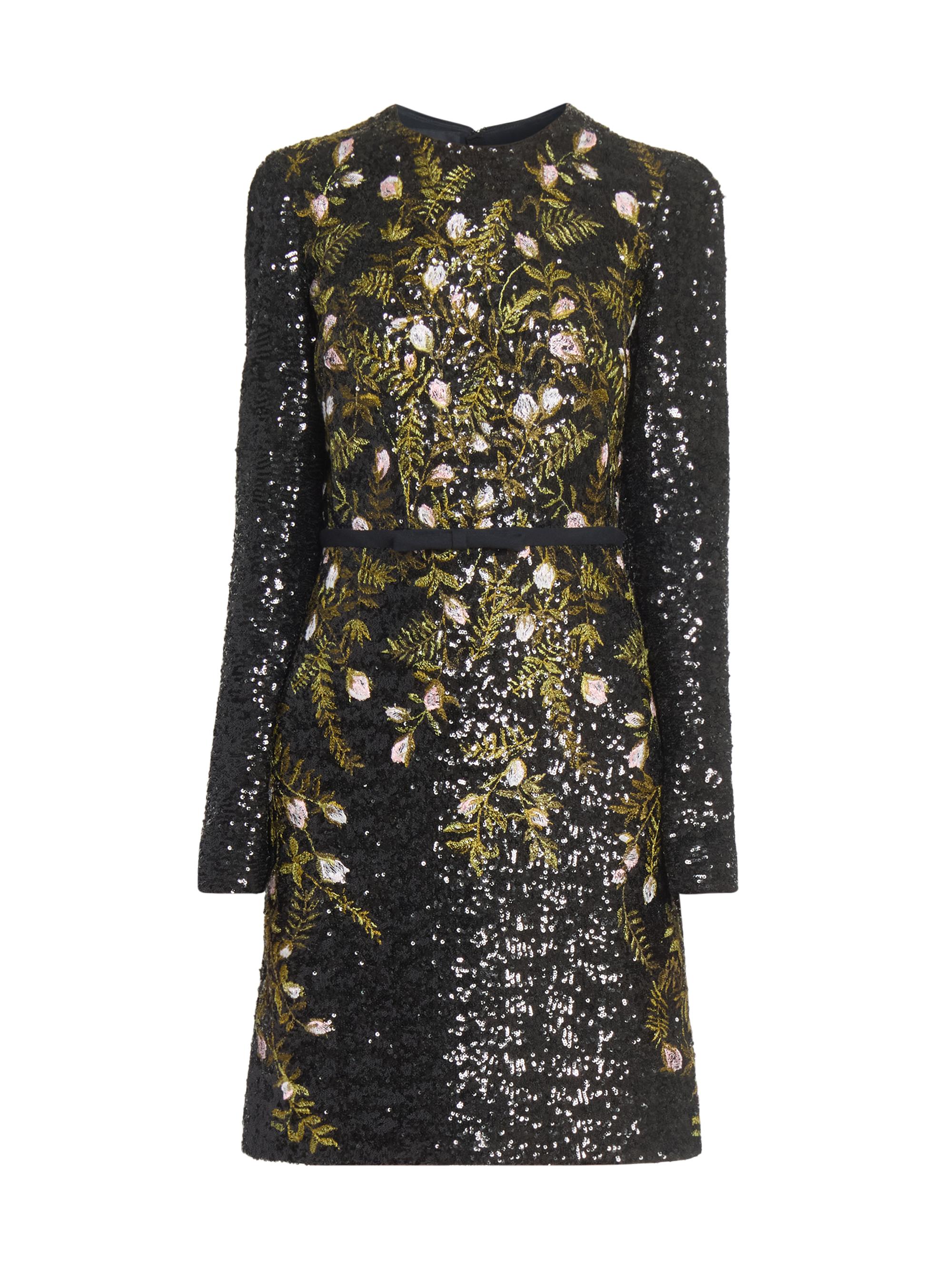 Giambattista Valli Women's Sequined Embroidered Minidress - Black Multi