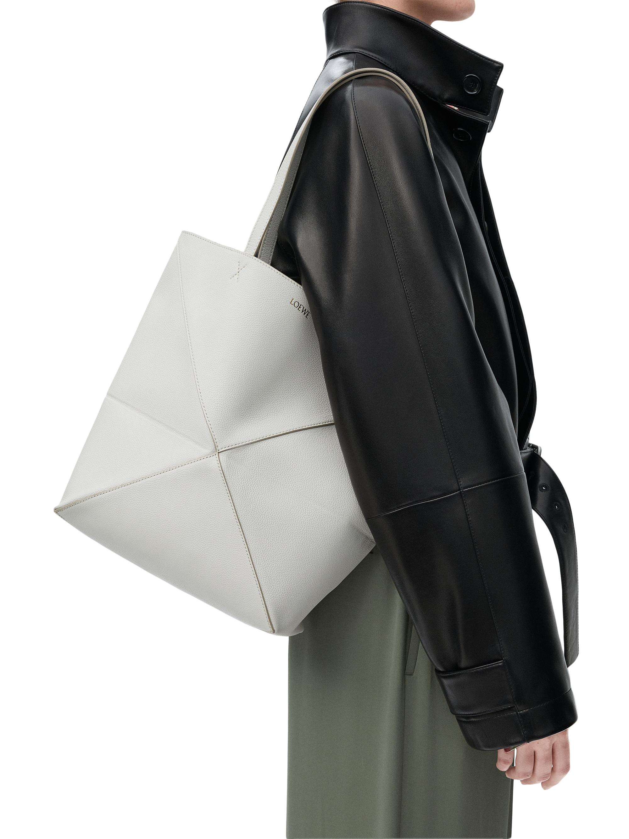 LOEWE Medium Puzzle Fold Grained Leather Tote Bag | Saks Fifth Avenue