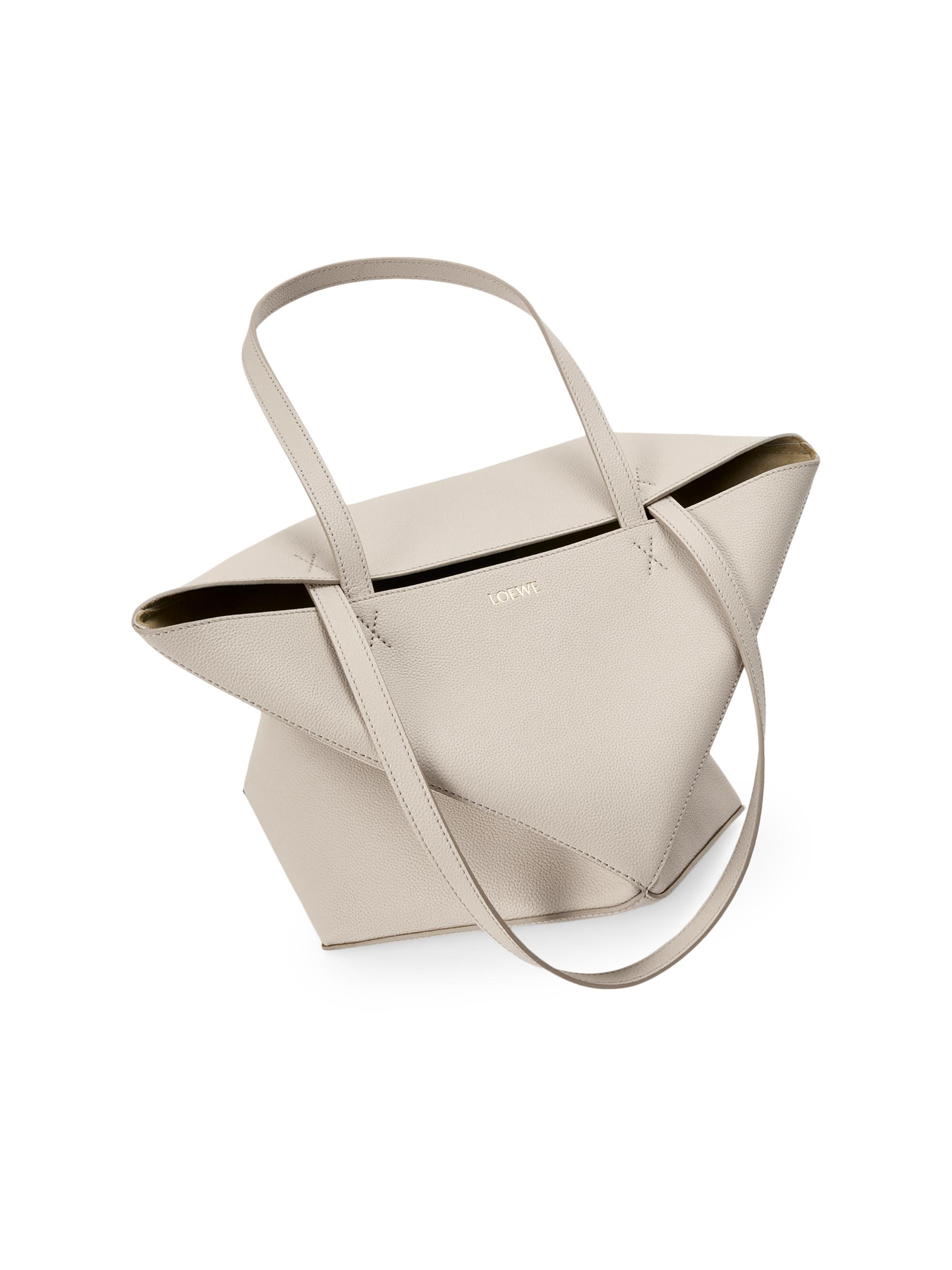LOEWE Medium Puzzle Fold Grained Leather Tote Bag | Saks Fifth Avenue