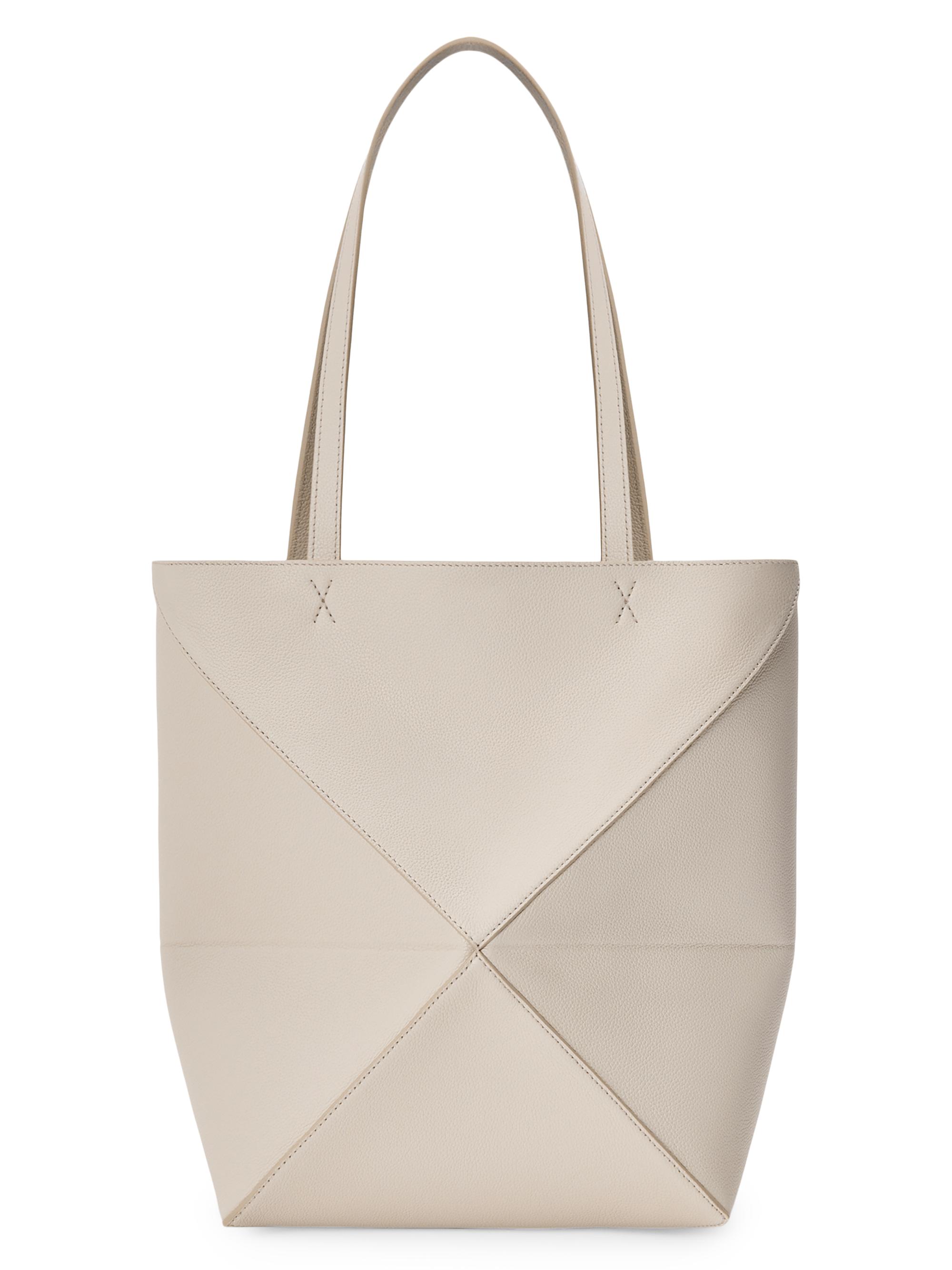 LOEWE Medium Puzzle Fold Grained Leather Tote Bag | Saks Fifth Avenue
