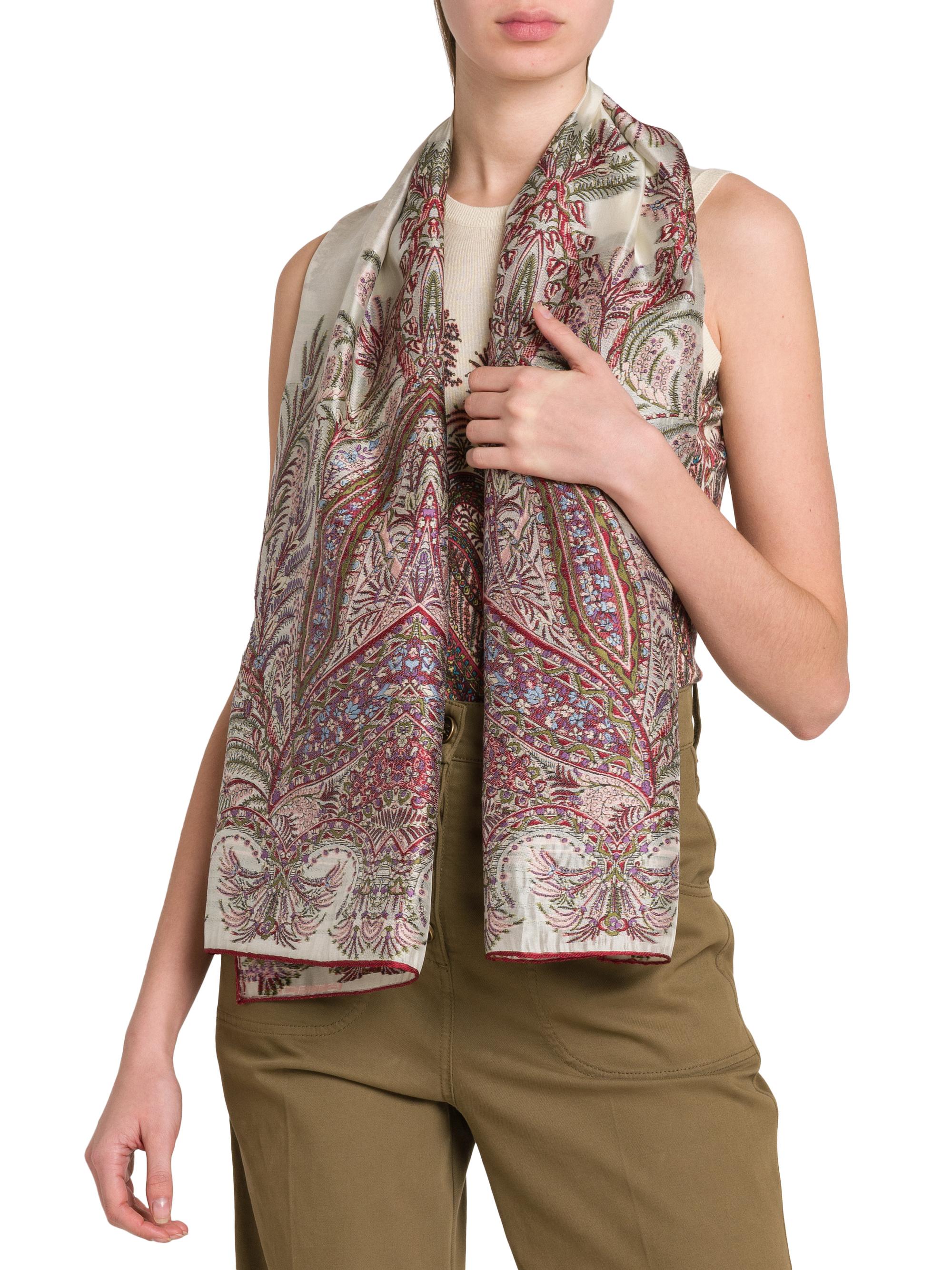 新品　【GOLDEN 】PAISLEY PRINT SILK スカーフ Mulberry Silk Scarf: Paisley Gold Black Neckerchief (26