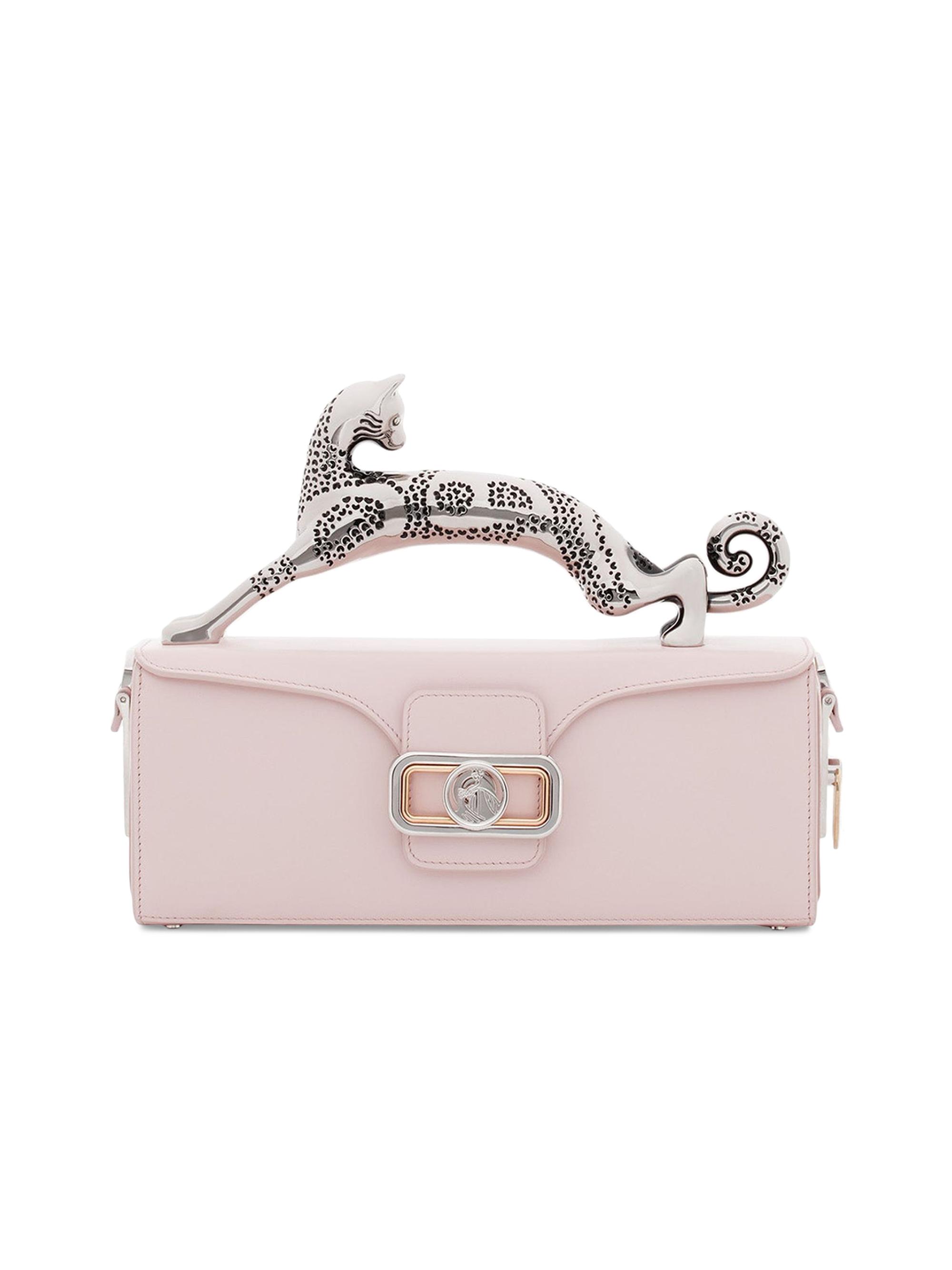 Lanvin Women's  Leather Pencil Cat Bag - Rose