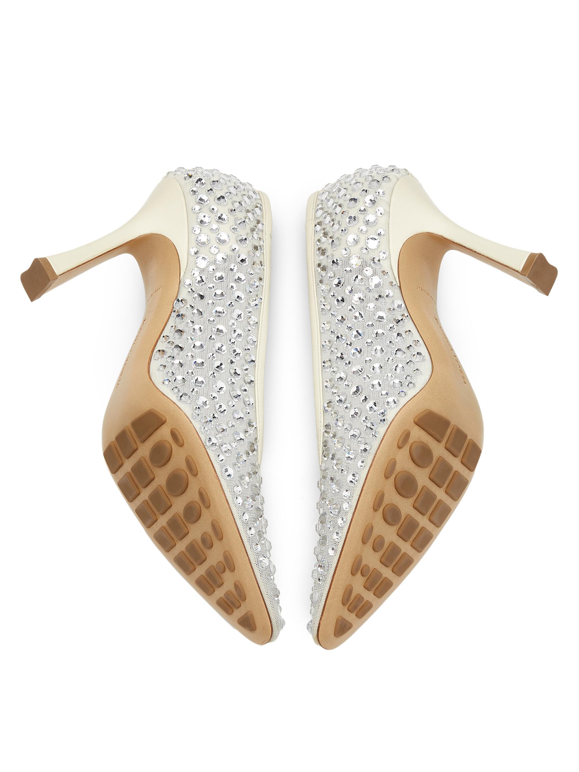 Bottega Veneta Sofia 90MM Crystal-Embellished Leather Pumps | Saks