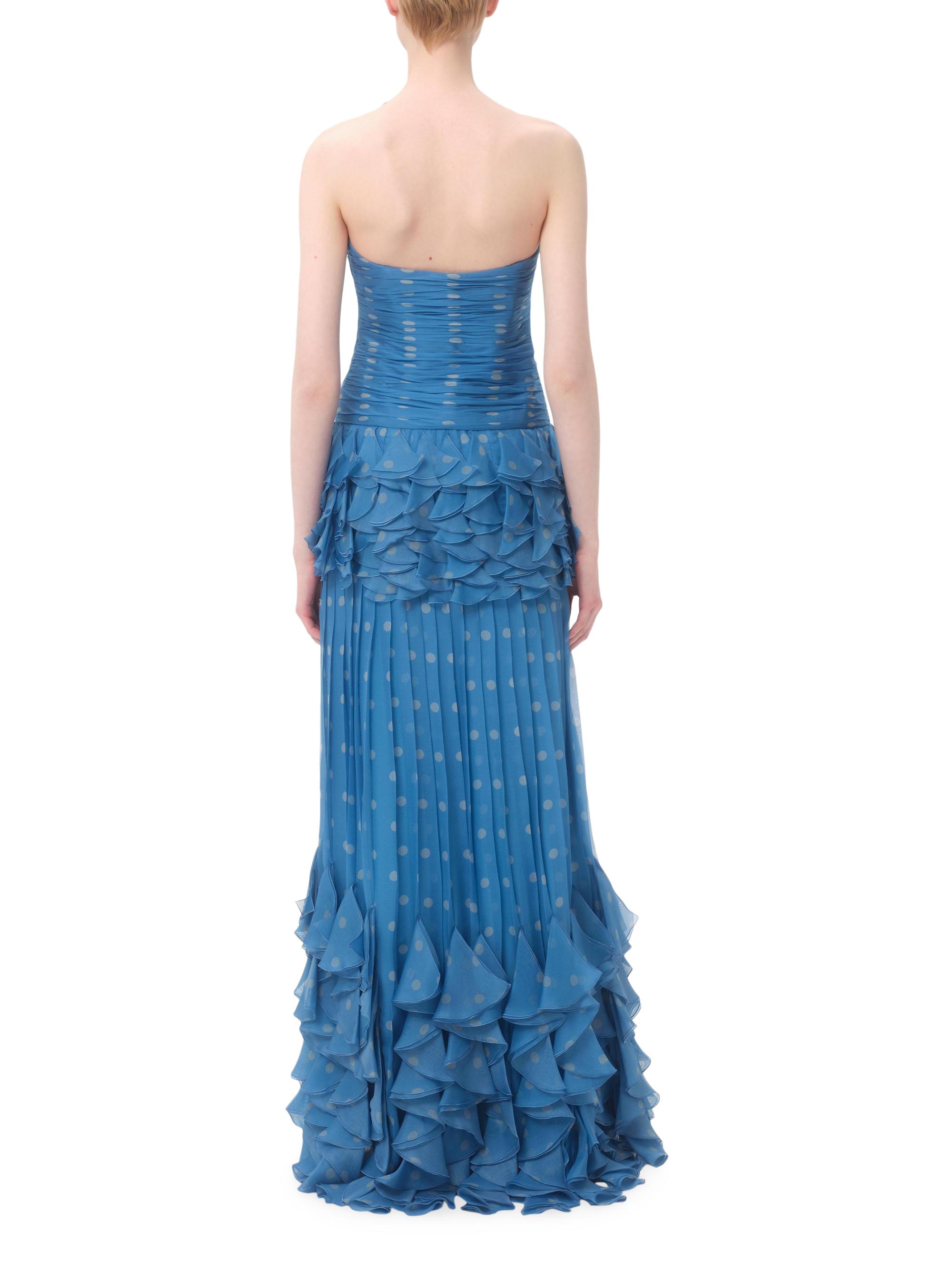 valentino blue dress Red Valentino Midi Dress, 40 / Blue