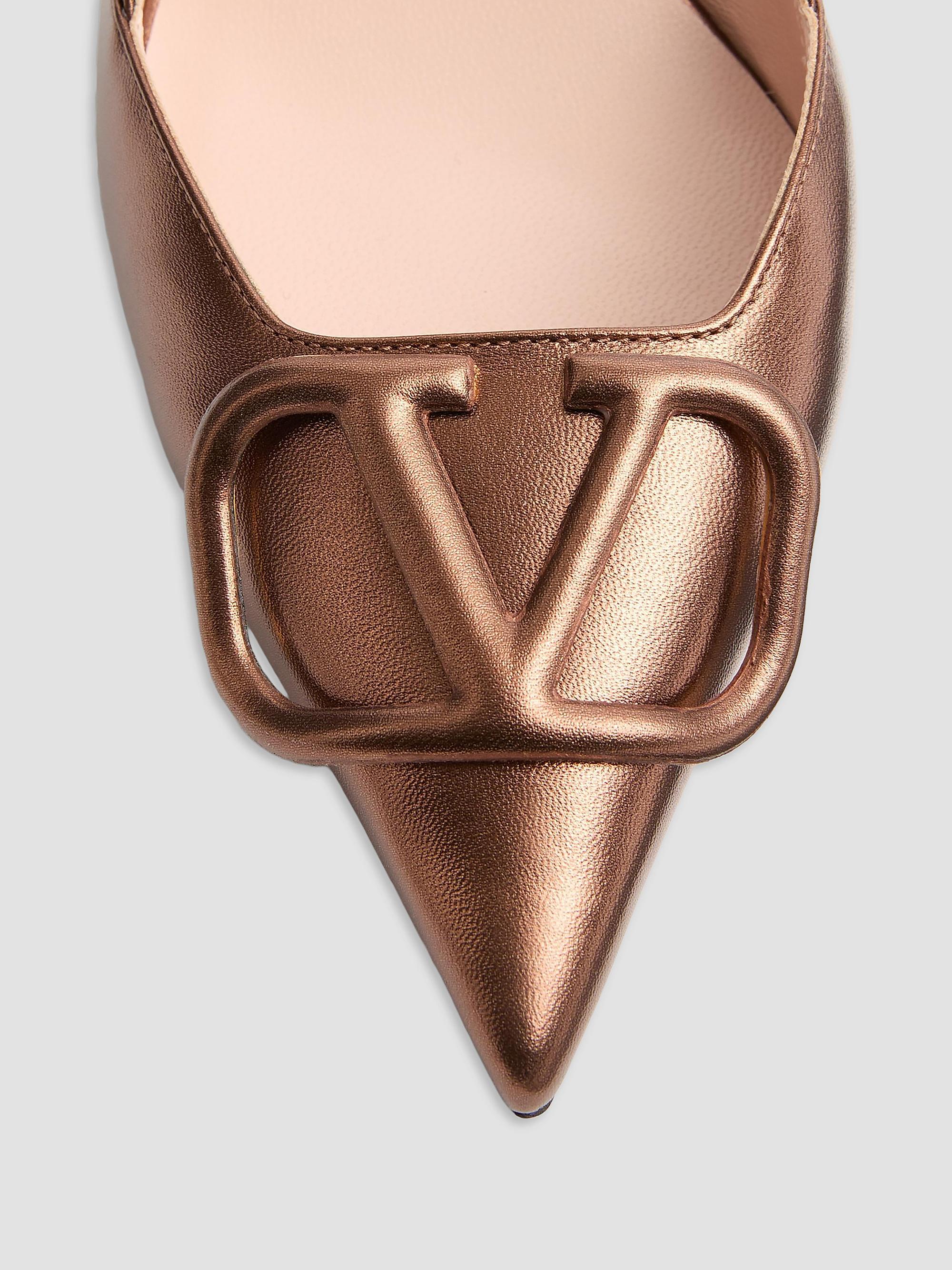 Valentino Garavani VLogo Signature Slingback Pumps 80MM | Saks