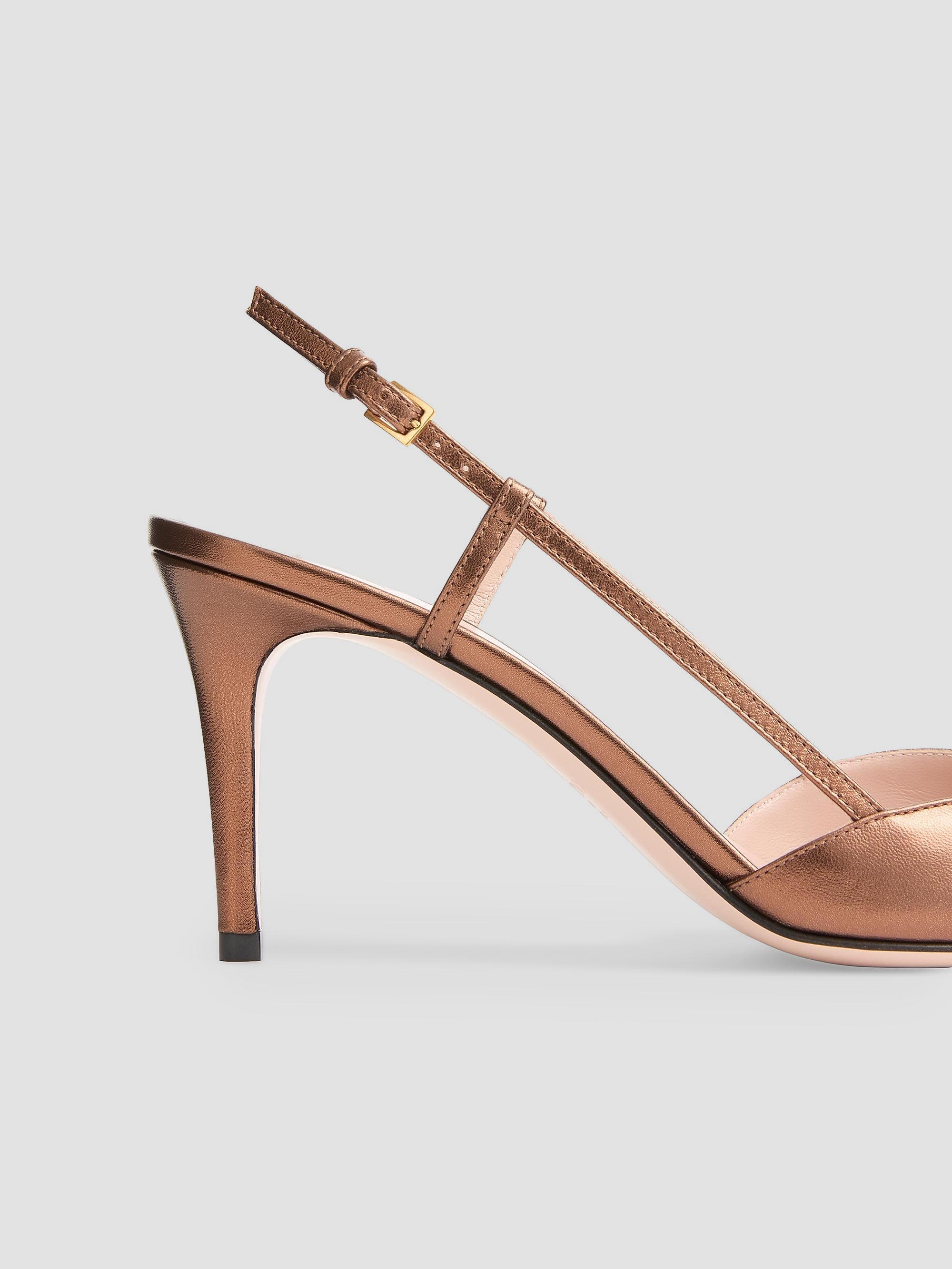 Valentino Garavani VLogo Signature Slingback Pumps 80MM | Saks