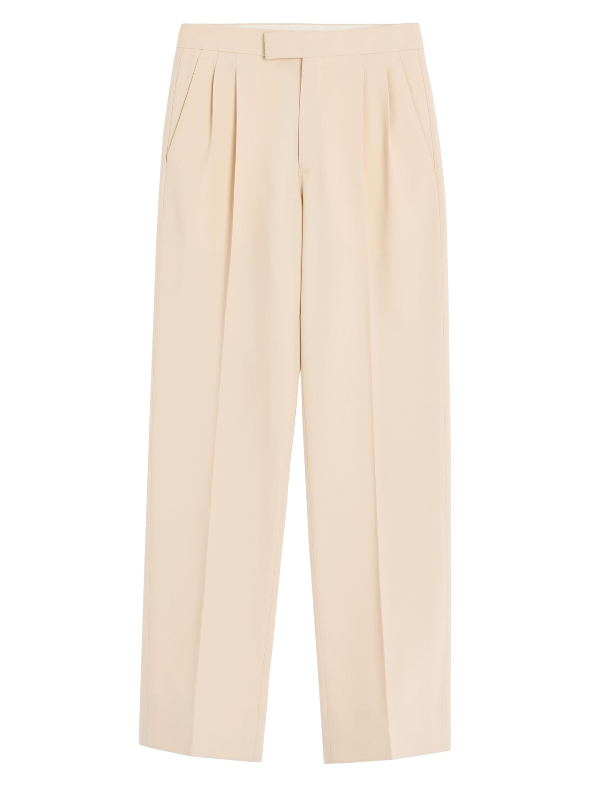 Valentino Garavani Men's Wool Gabardine Pants - Cream