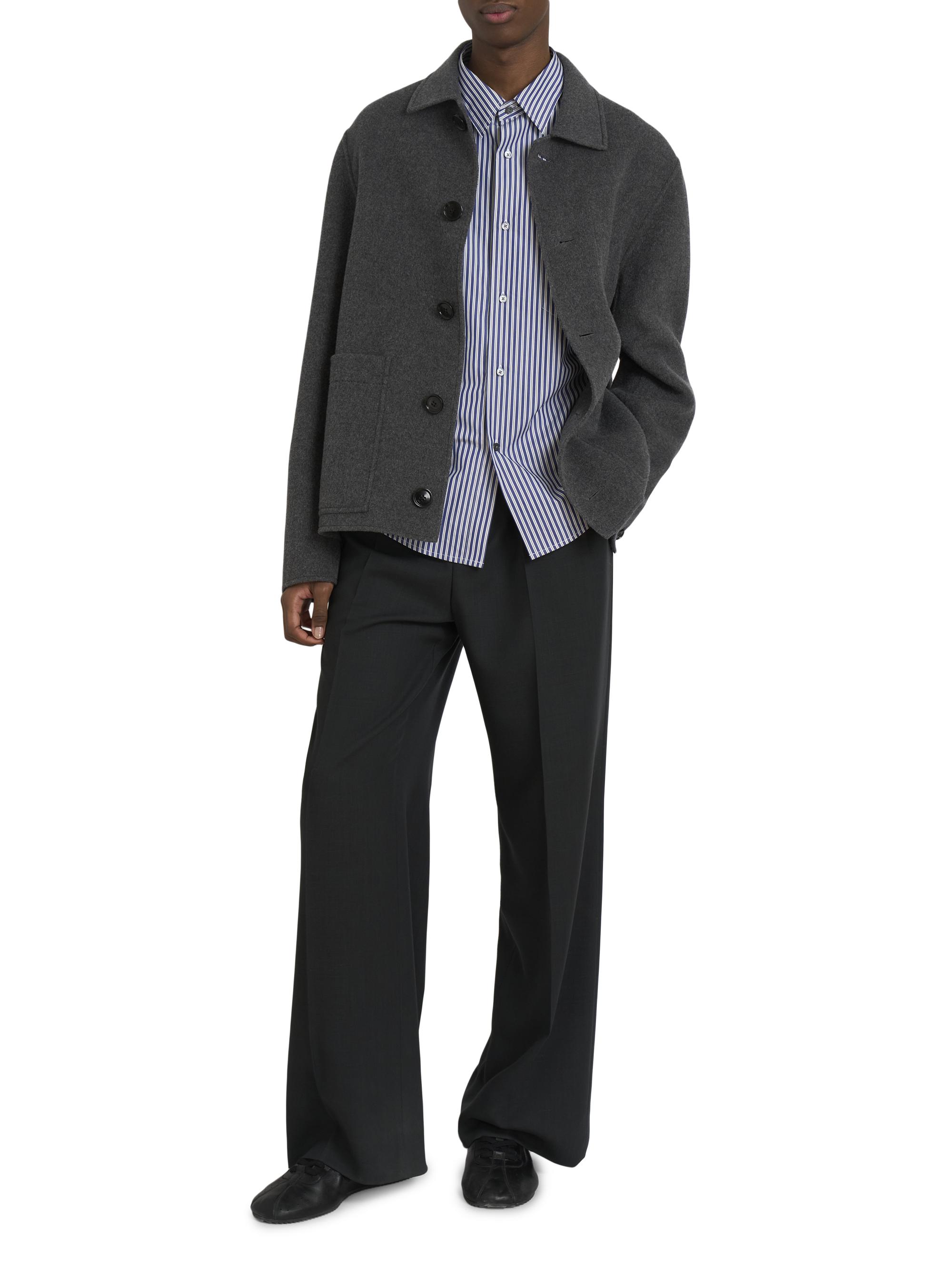 AMI Paris Boxy Button-Front Jacket | Saks Fifth Avenue