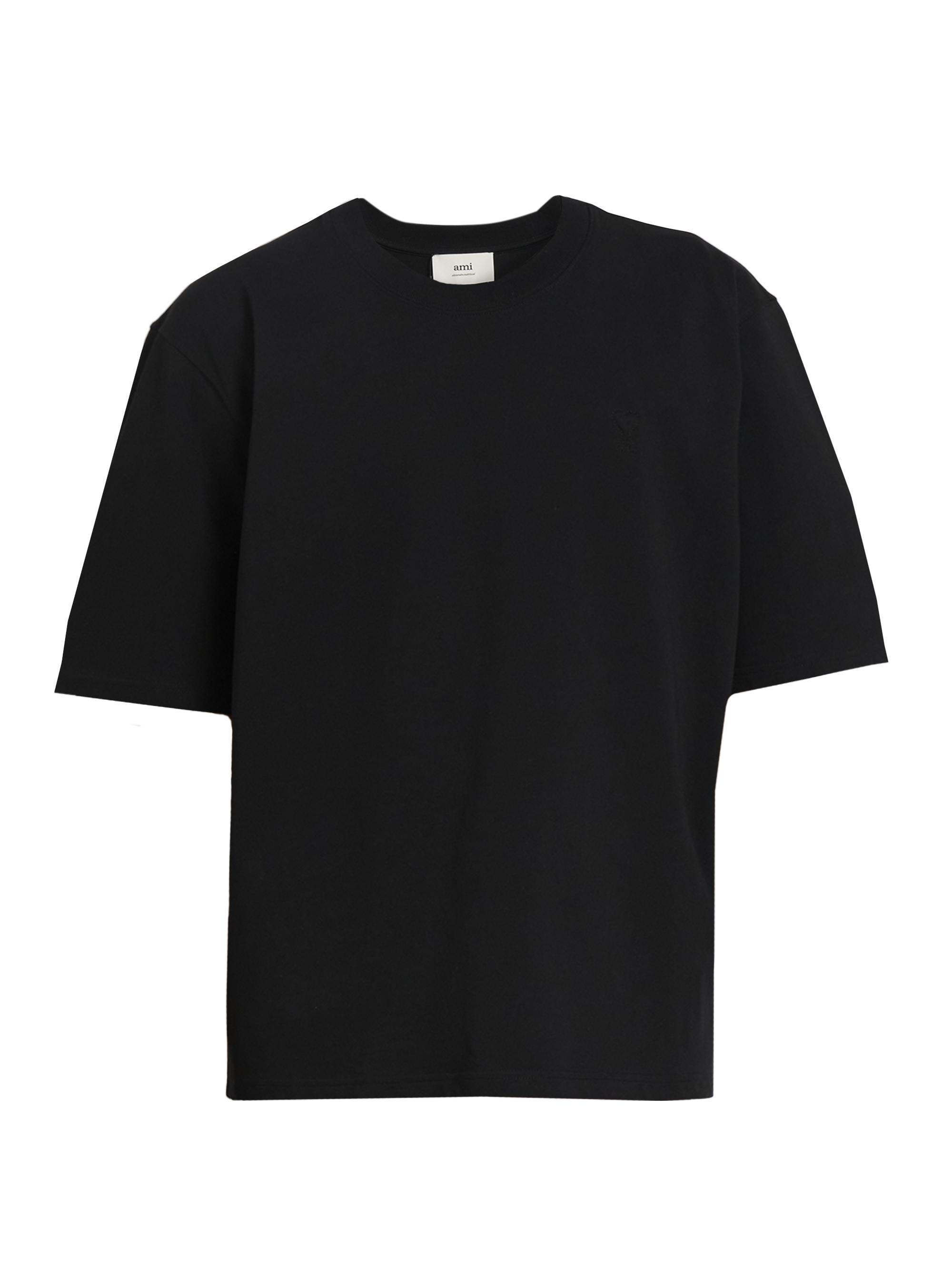 ゆな　Ami Paris Tシャツ AMI PARIS Logo-Embroidered Organic Cotton-Jersey T-Shirt for Men
