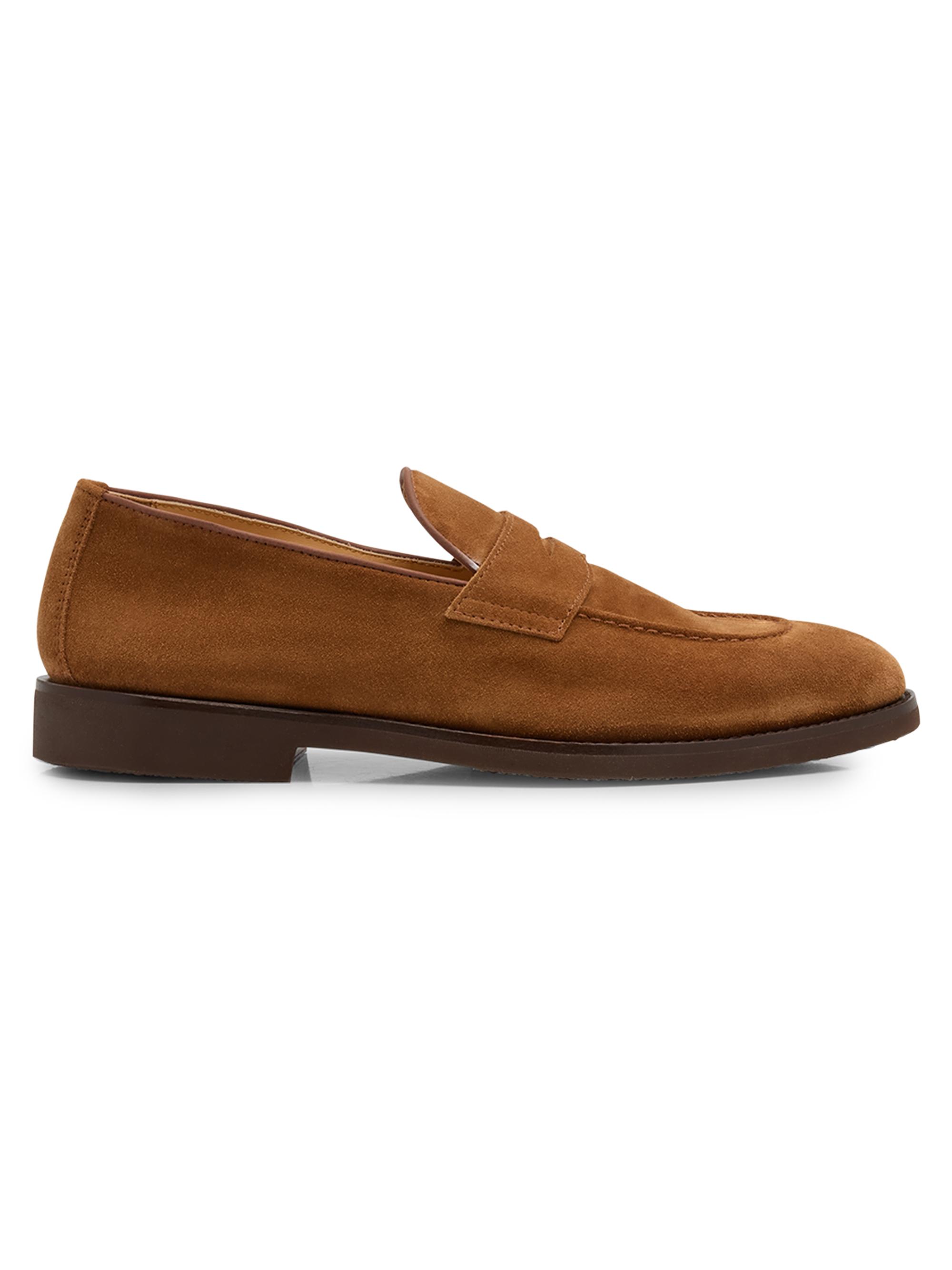 Brunello Cucinelli Suede Loafers | Saks Fifth Avenue